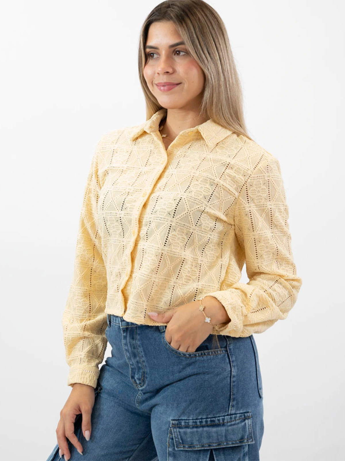 BLUSA MANGA LARGA MUJER BLACKOUT BRIANA - 3