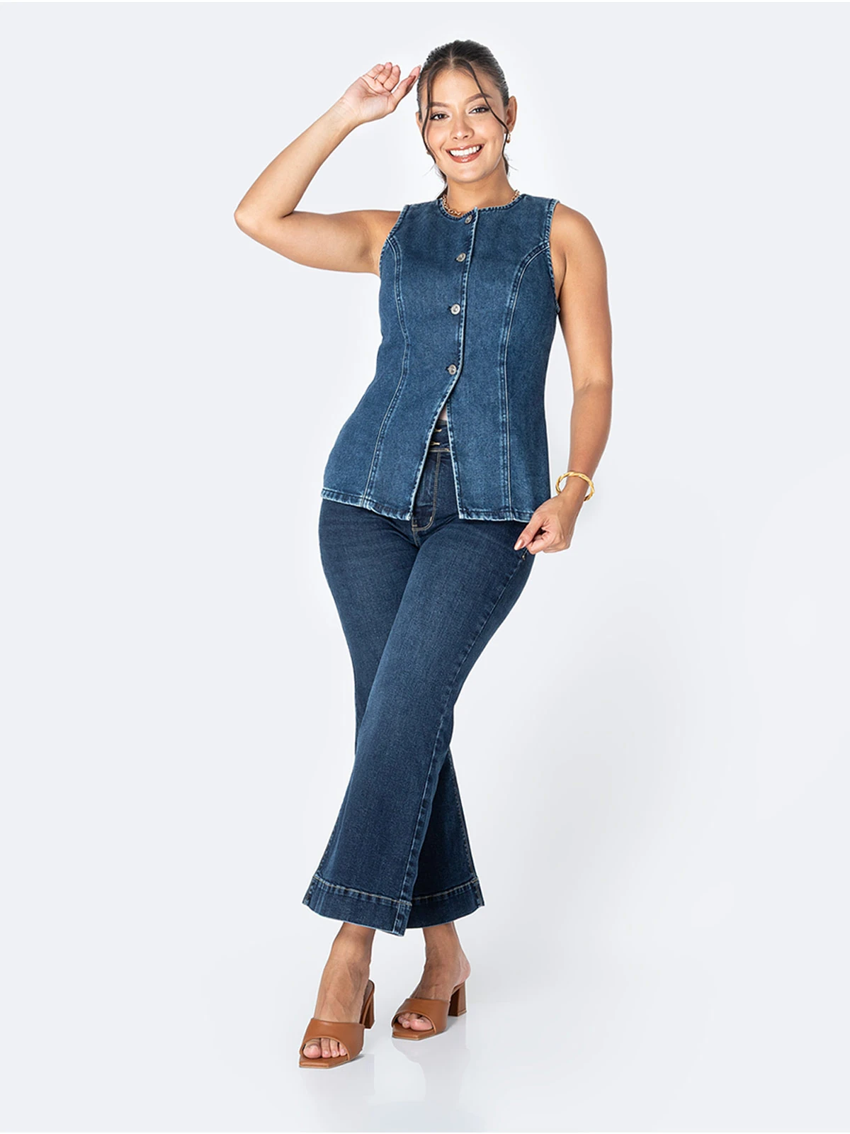 CHALECO MUJER PIONIER VERDANI - 3