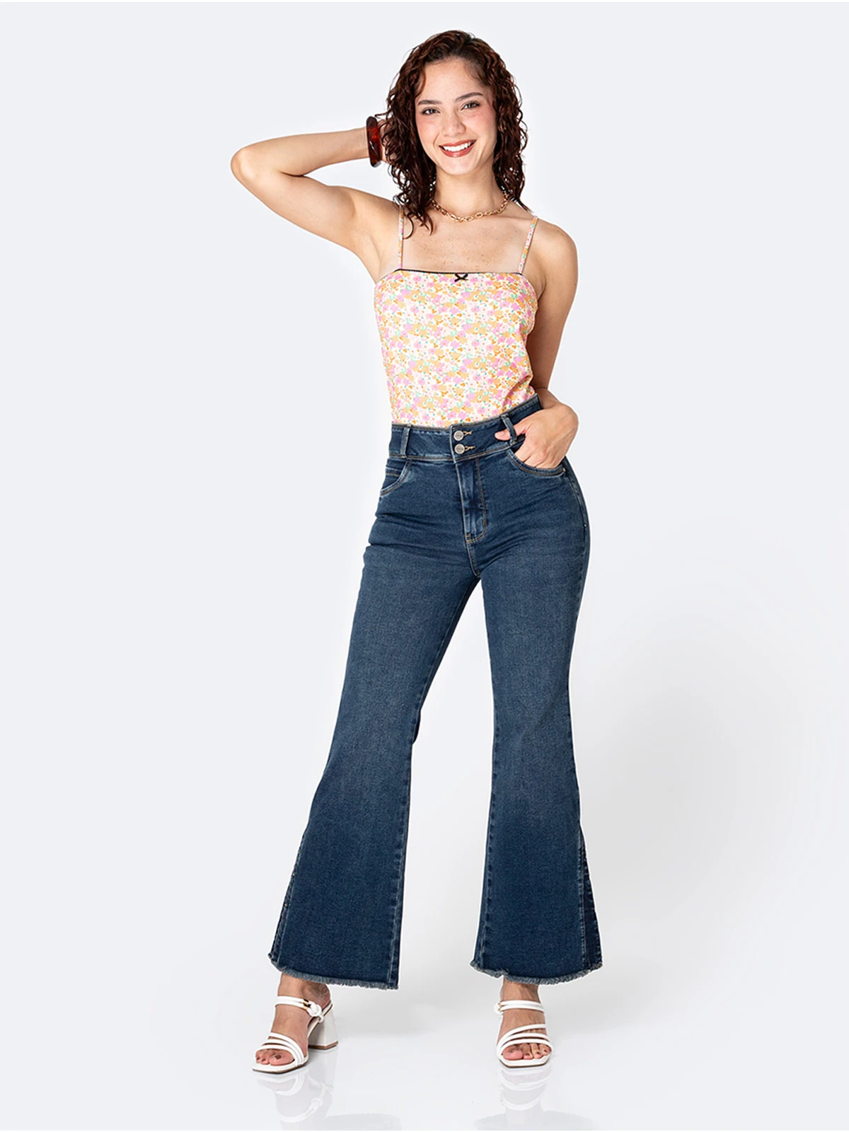 JEANS FLARE MUJER PIONIER LUSY - 4