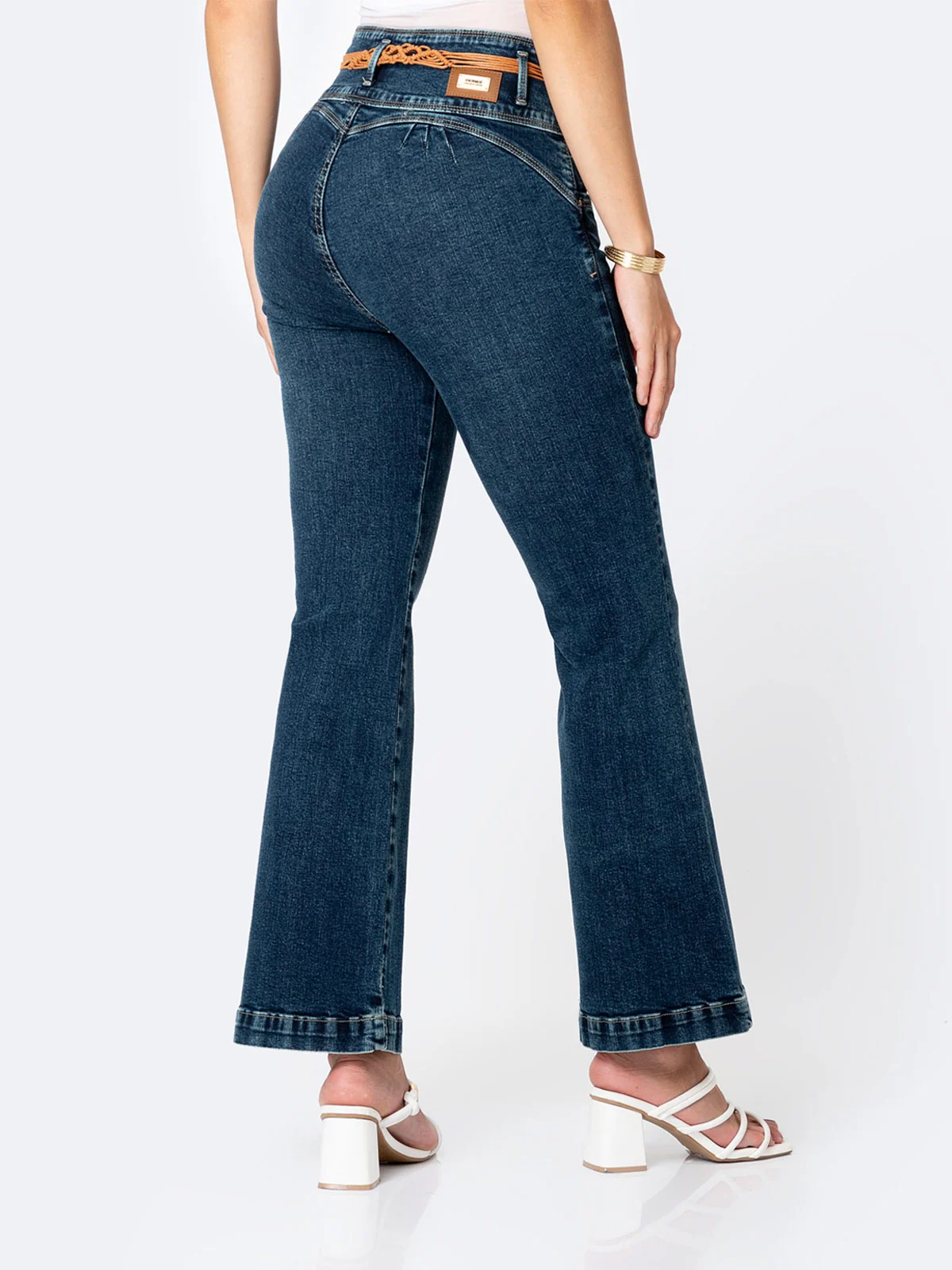 JEANS FLARE MUJER PIONIER LUZMELYA - 2