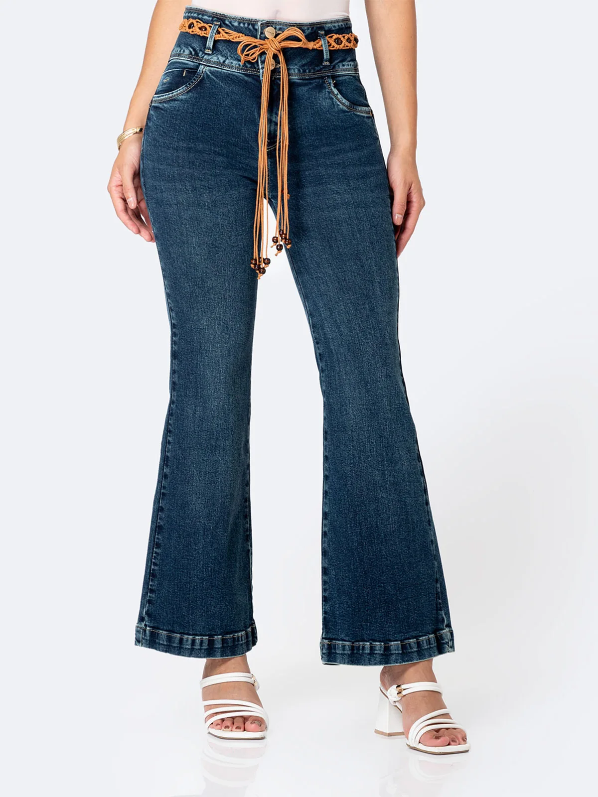 JEANS FLARE MUJER PIONIER LUZMELYA - 1