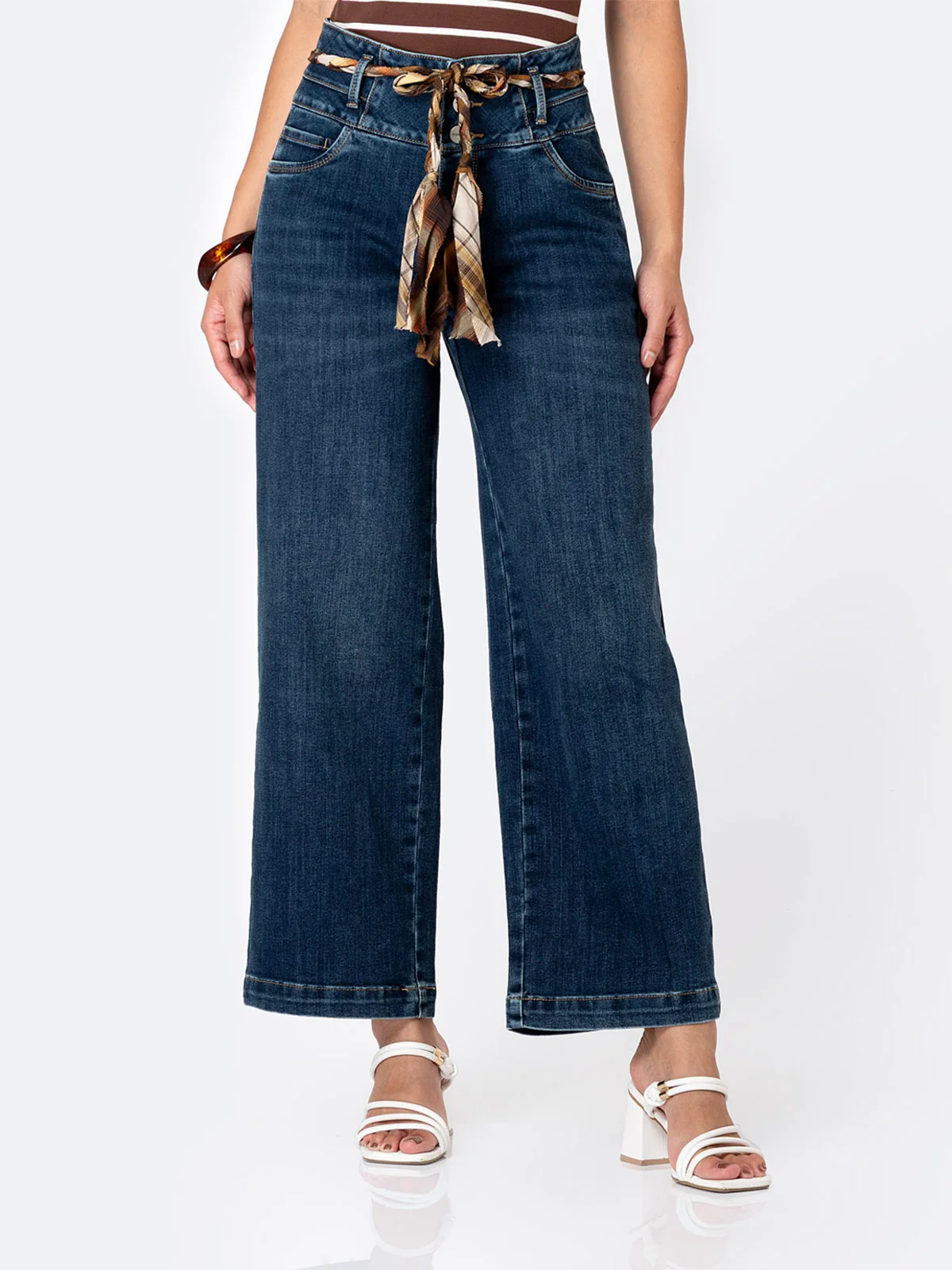 JEANS WIDE LEG MUJER PIONIER NYCKOL - 1