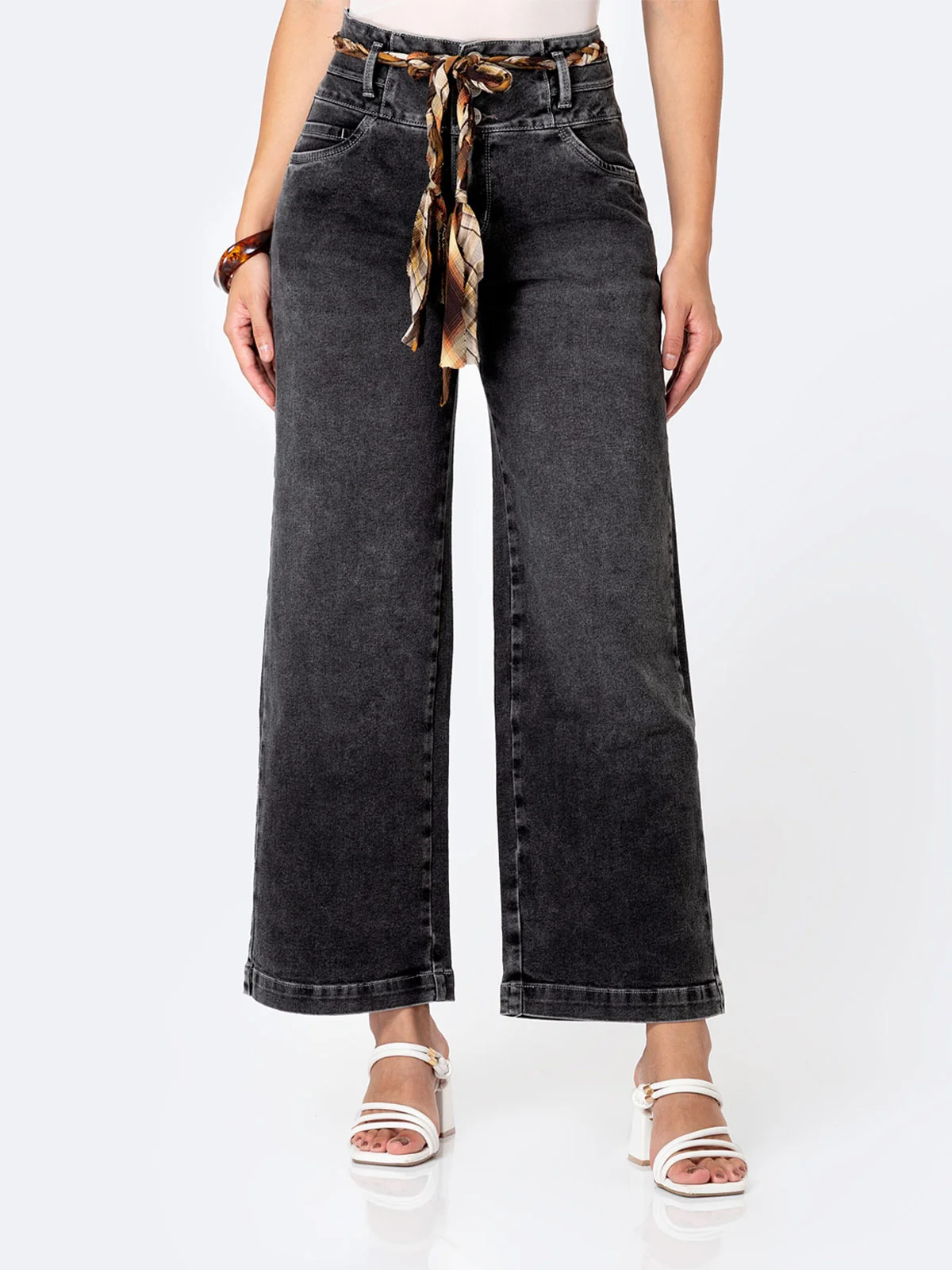 JEANS WIDE LEG MUJER PIONIER NYCKOL - 1