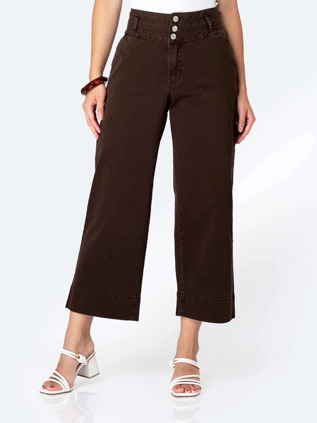 PANTALÓN CULOTTE MUJER PIONIER DRILL DELFANY - 1