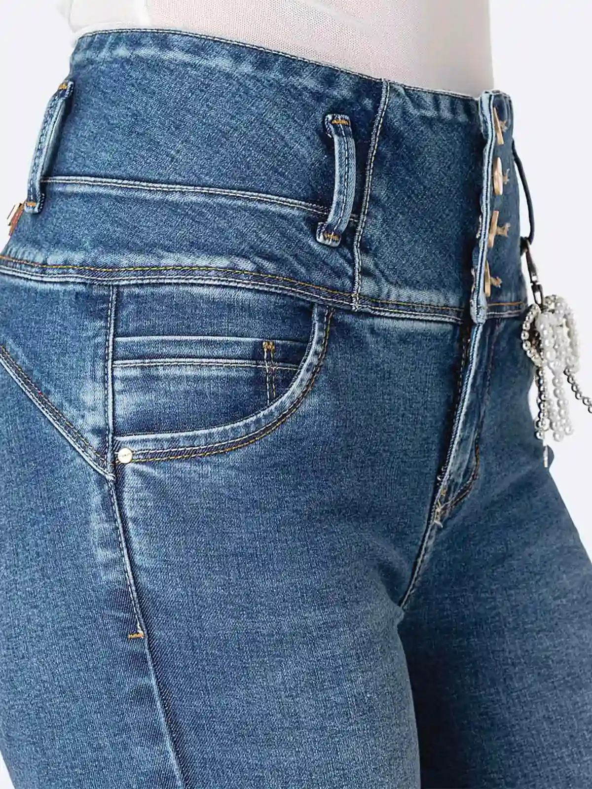 JEANS MUJER PIONIER TOBILLERO ANTONELIH - 3