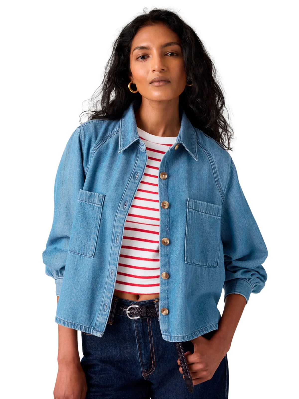 BLUSA MUJER LEVI’S TINI LS UTILITY SHIRT - 2