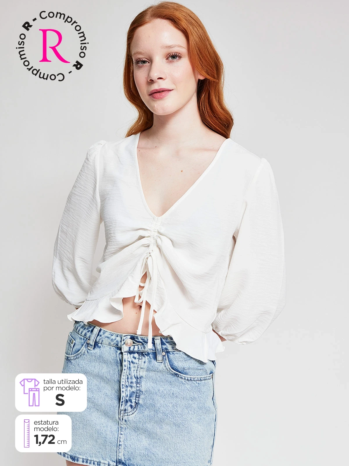 BLUSA MANGA LARGA MUJER INDEX - 1