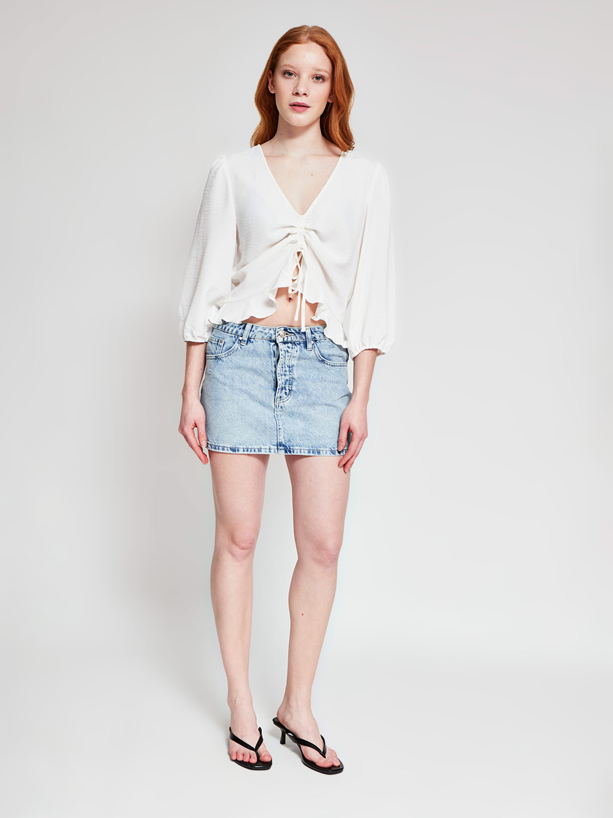 BLUSA MANGA LARGA MUJER INDEX - 4