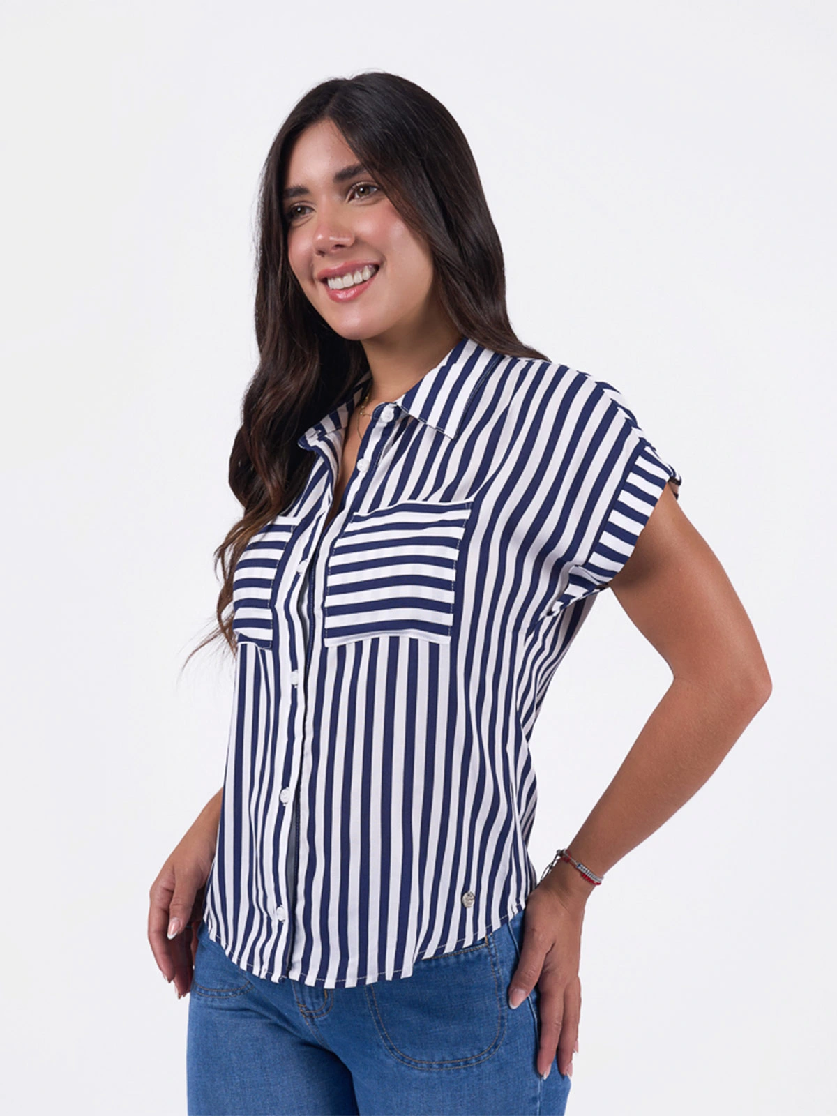 BLUSA MANGA CORTA MUJER BRONCO KLEMENTE - 1