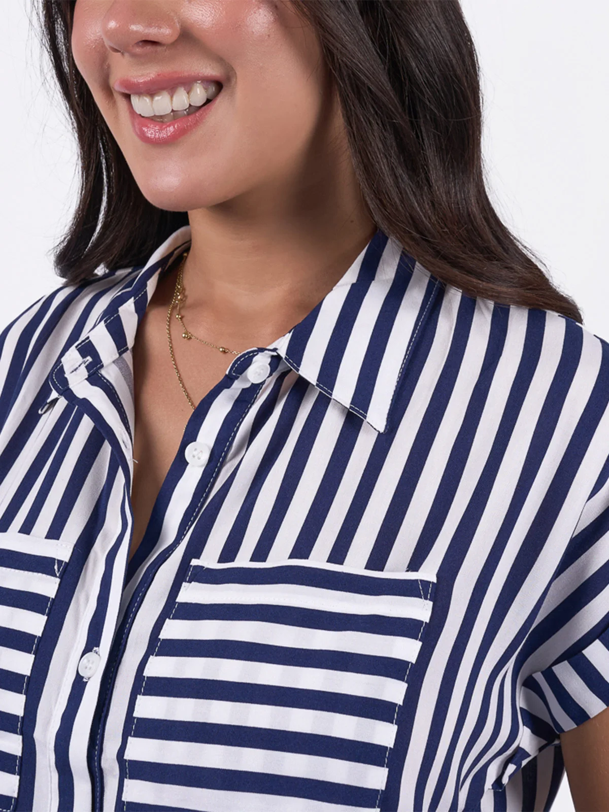 BLUSA MANGA CORTA MUJER BRONCO KLEMENTE - 3