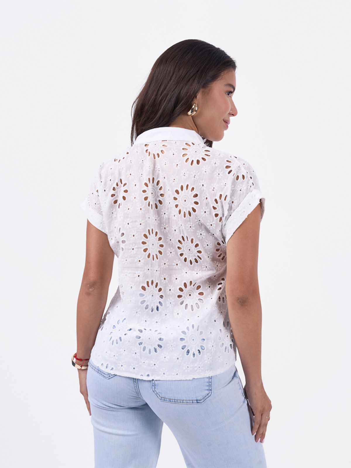 BLUSA MANGA CORTA MUJER BRONCO MACLA - 2
