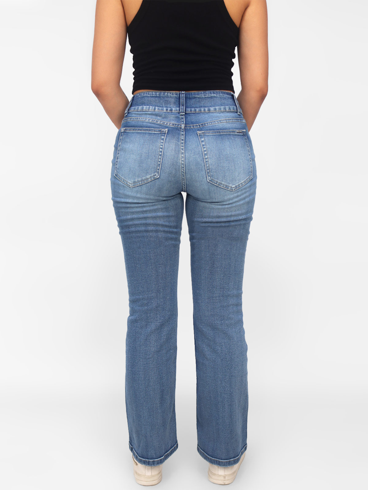 JEANS BOOTCUT MUJER KAYRA POBLET PERFECT FIT - 2