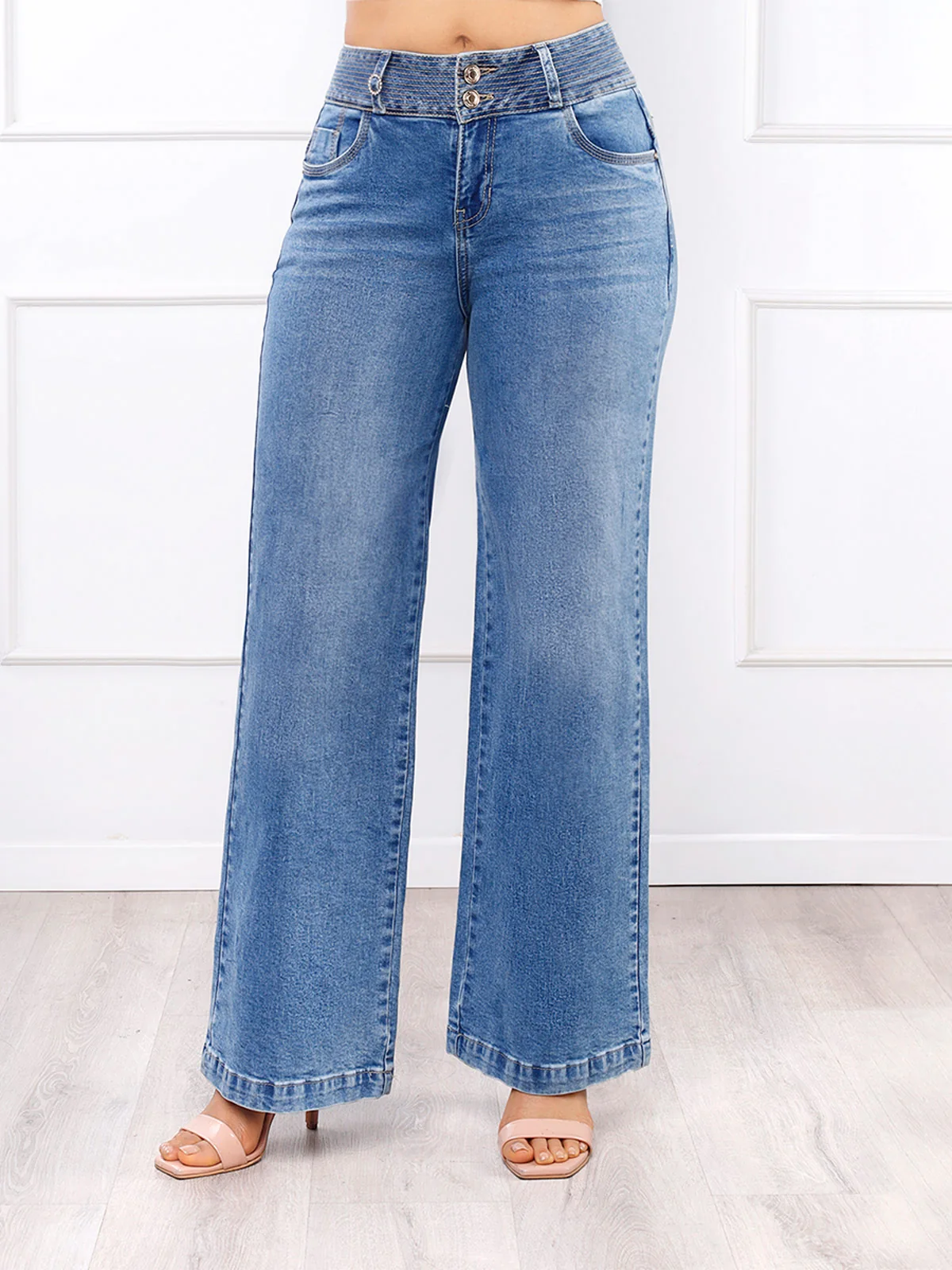 JEANS WIDELEG MUJER KANSAS MAYTE - 1