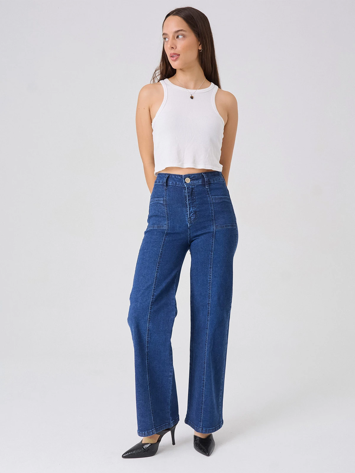 JEANS PALAZZO MUJER ALEJANDRA BAIGORRIA ANAHI - 1