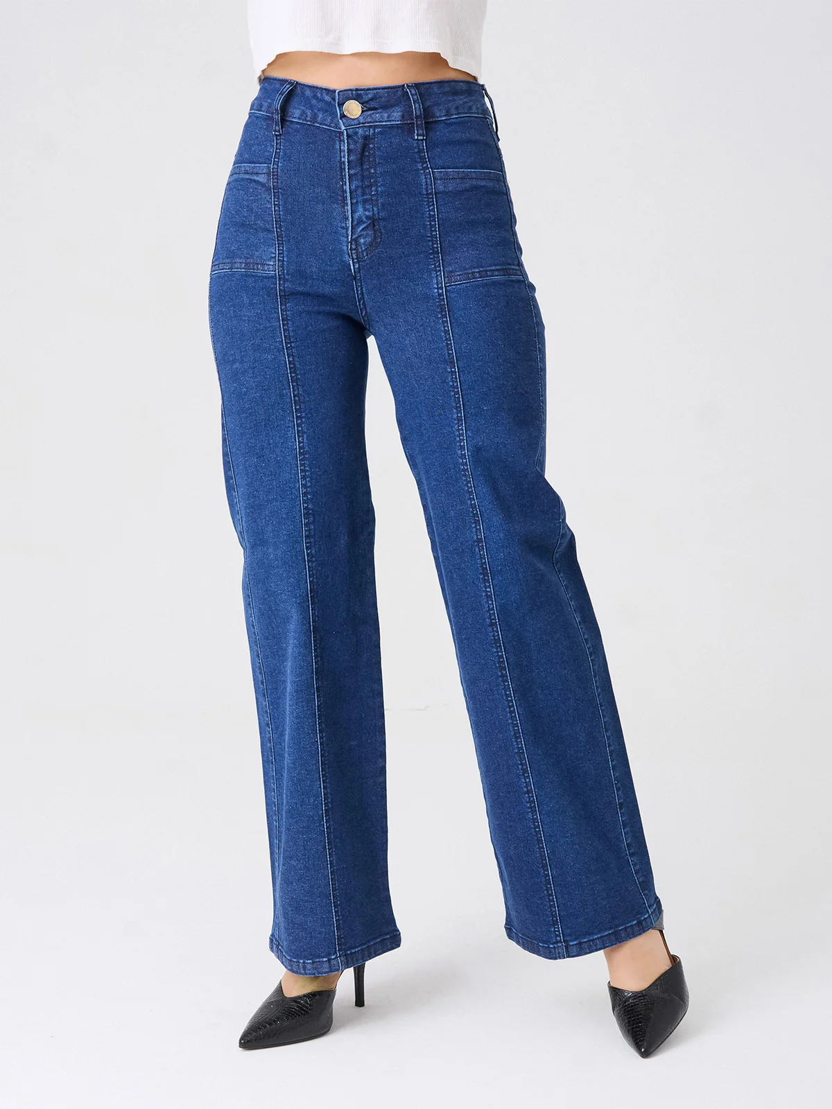 JEANS PALAZZO MUJER ALEJANDRA BAIGORRIA ANAHI - 2