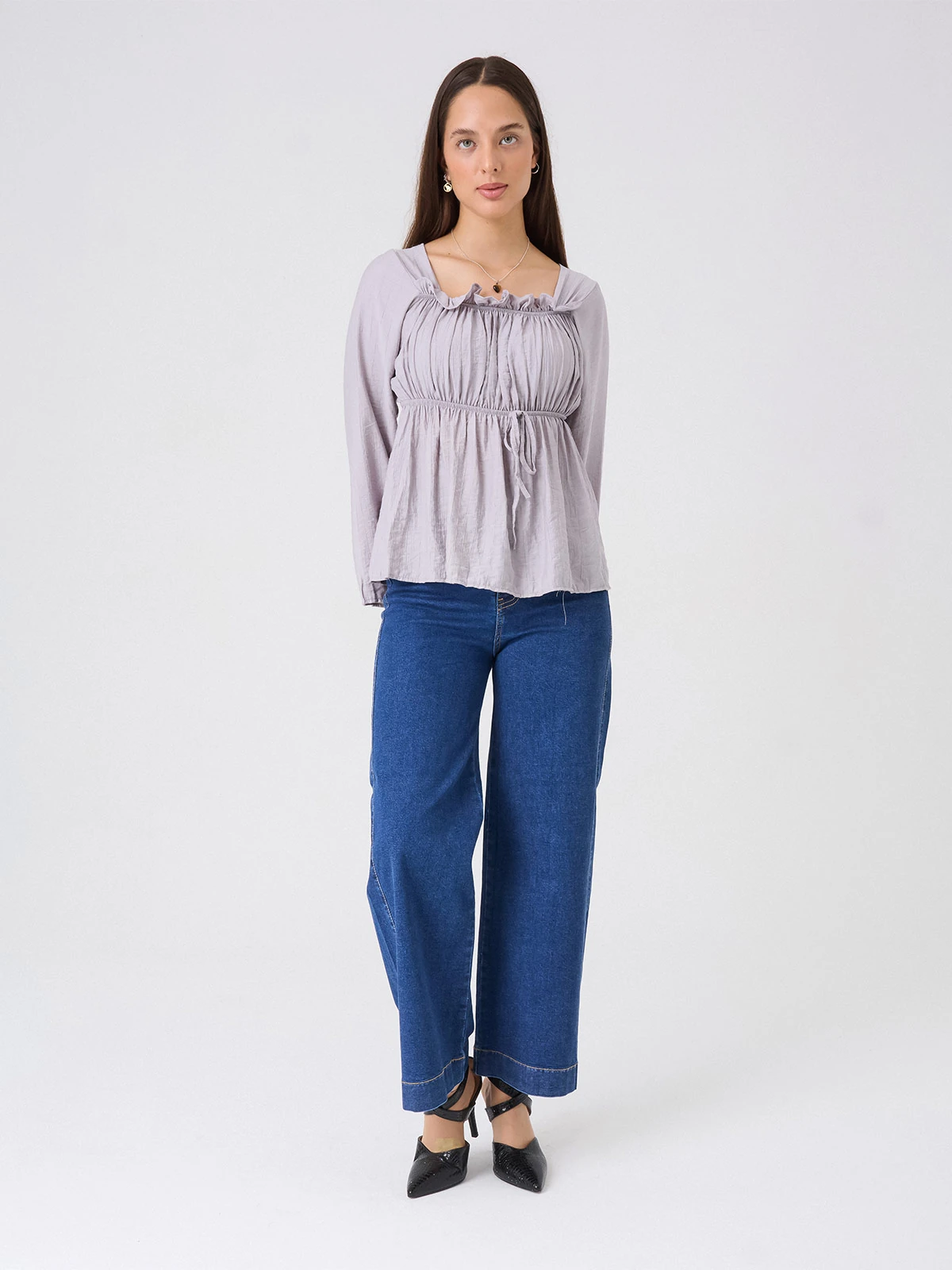 JEANS PALAZZO MUJER ALEJANDRA BAIGORRIA ANAHI - 1