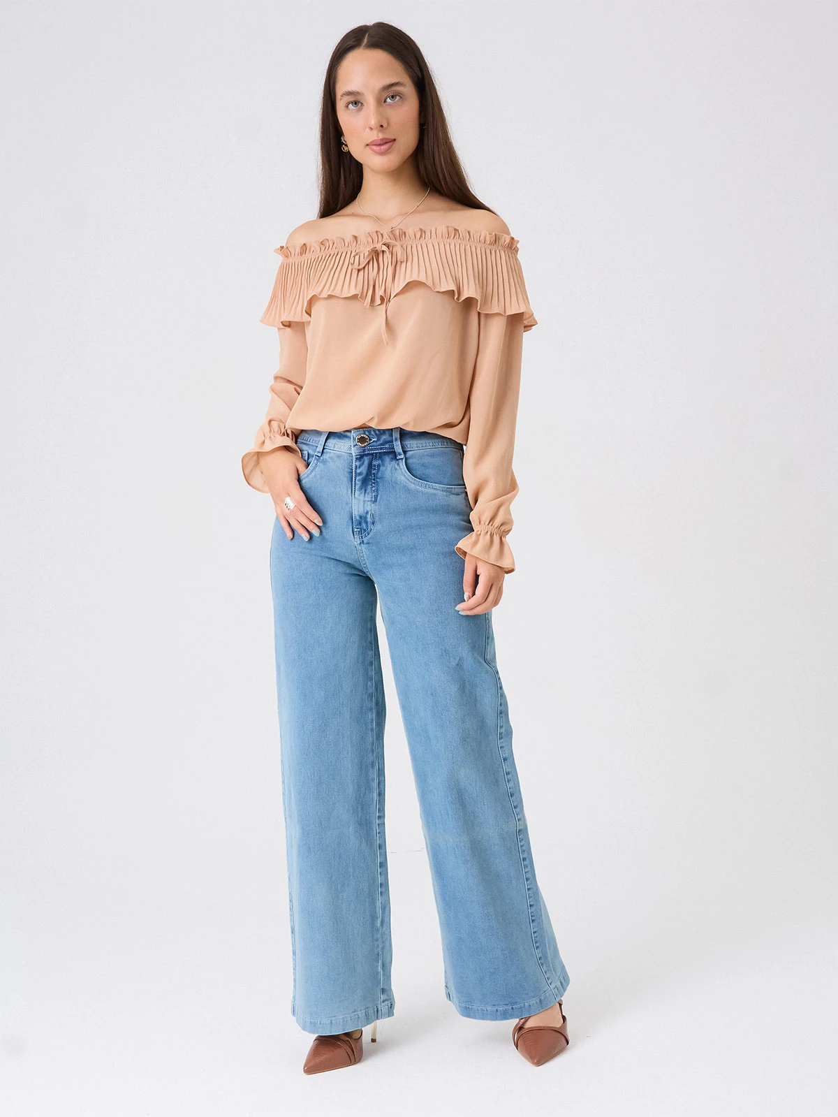JEANS PALAZZO MUJER ALEJANDRA BAIGORRIA LOLA - 1