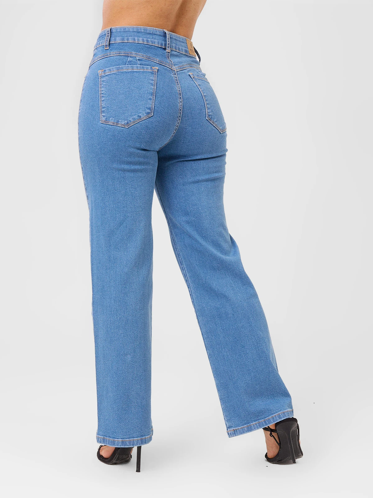 JEANS PALAZZO MUJER ALEJANDRA BAIGORRIA AMBAR - 2