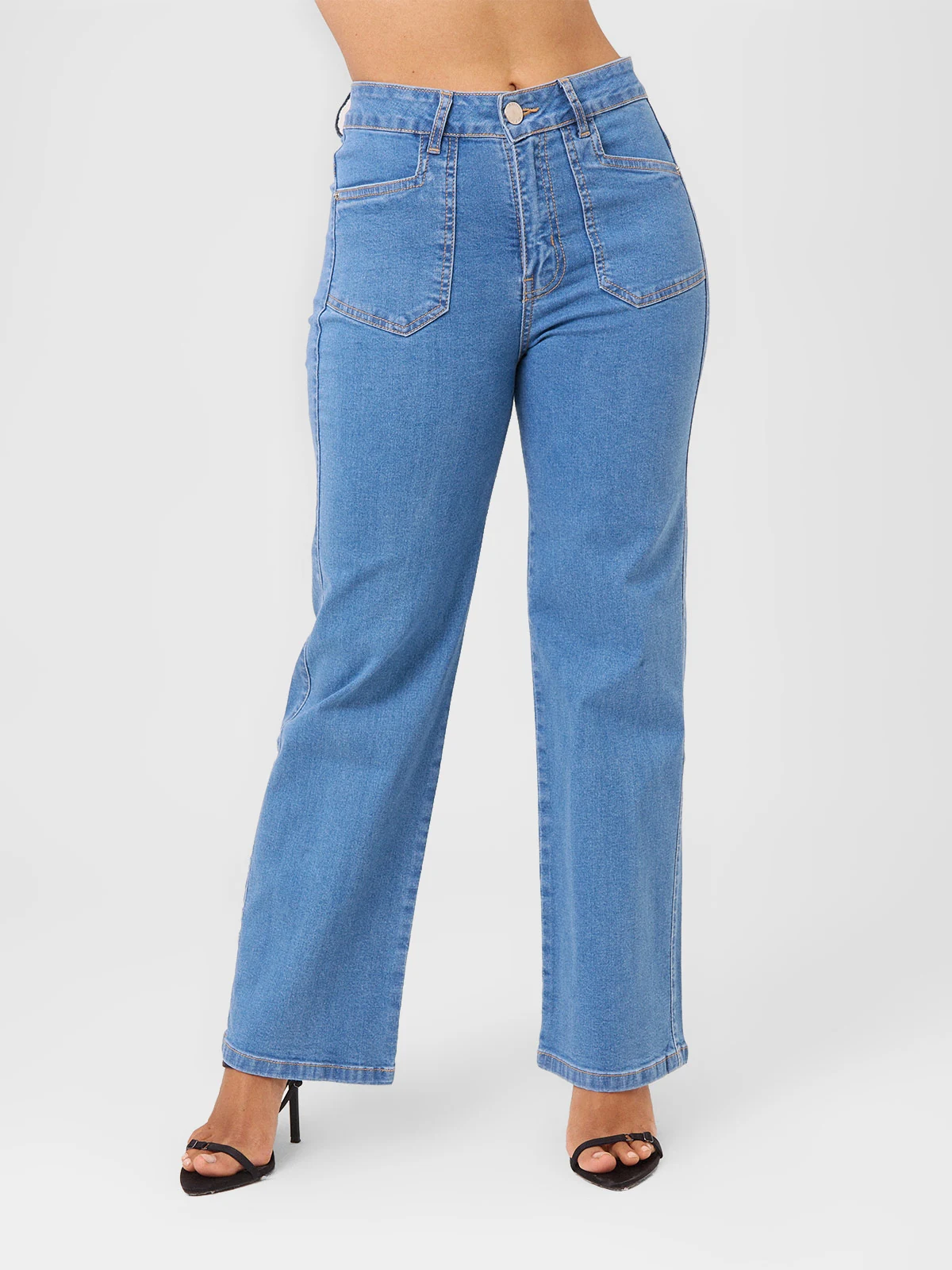 JEANS PALAZZO MUJER ALEJANDRA BAIGORRIA AMBAR - 3