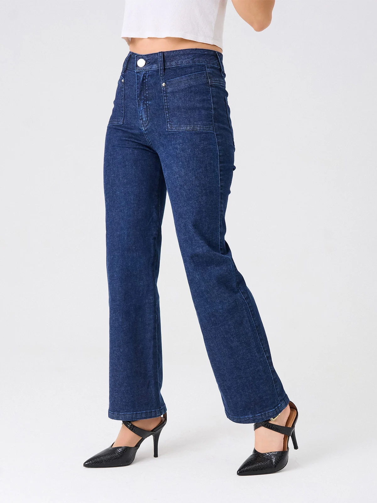 JEANS PALAZZO MUJER ALEJANDRA BAIGORRIA AMBAR - 2