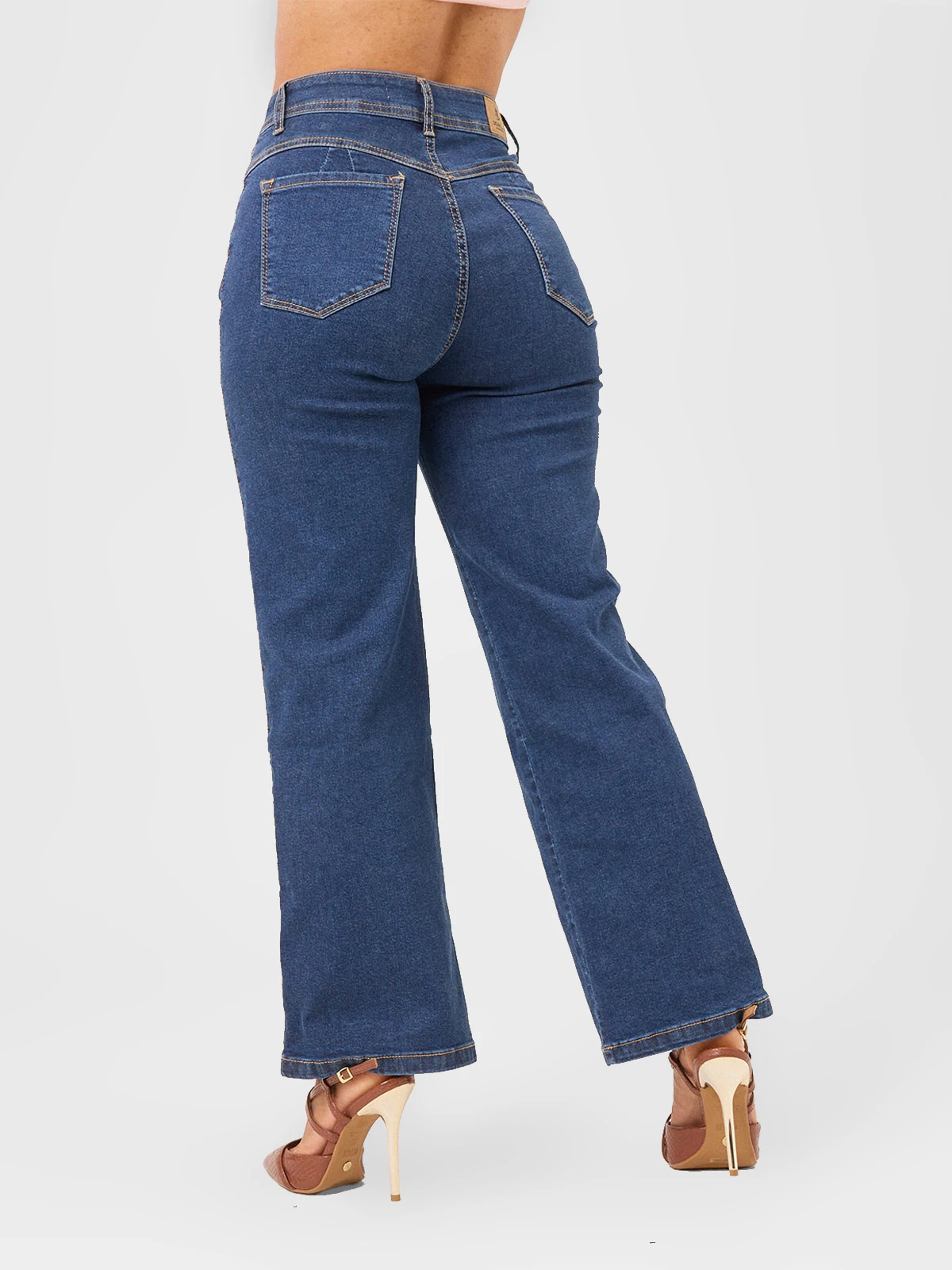 JEANS PALAZZO MUJER ALEJANDRA BAIGORRIA AMBAR - 3