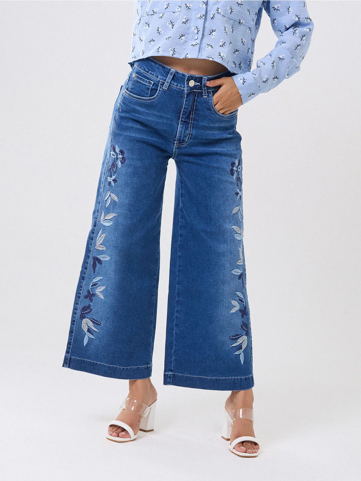 JEANS WIDE LEG MUJER ALEJANDRA BAIGORRIA MELI - 2