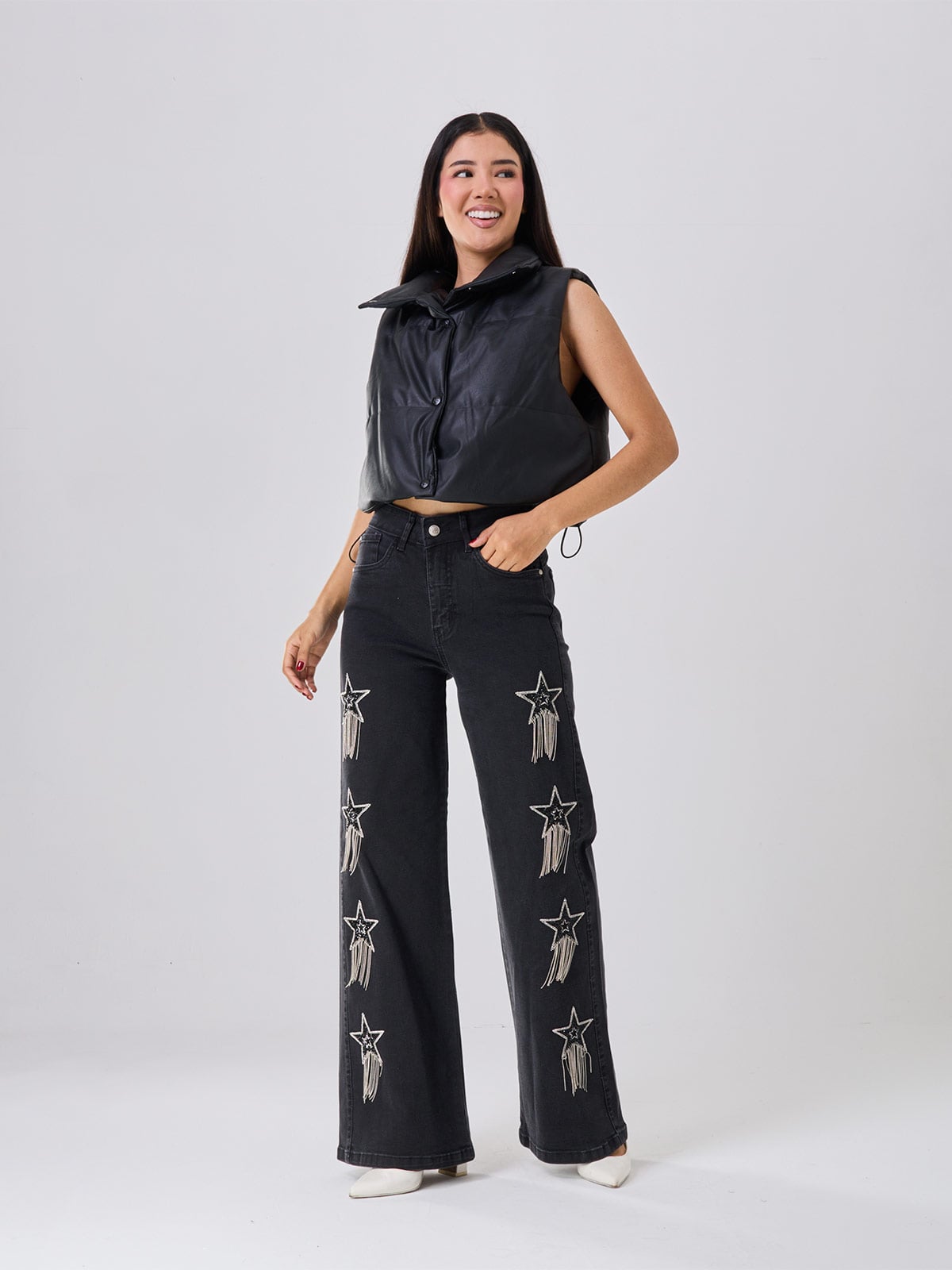 JEANS REGULAR MUJER ALEJANDRA BAIGORRIA MILENA - 1