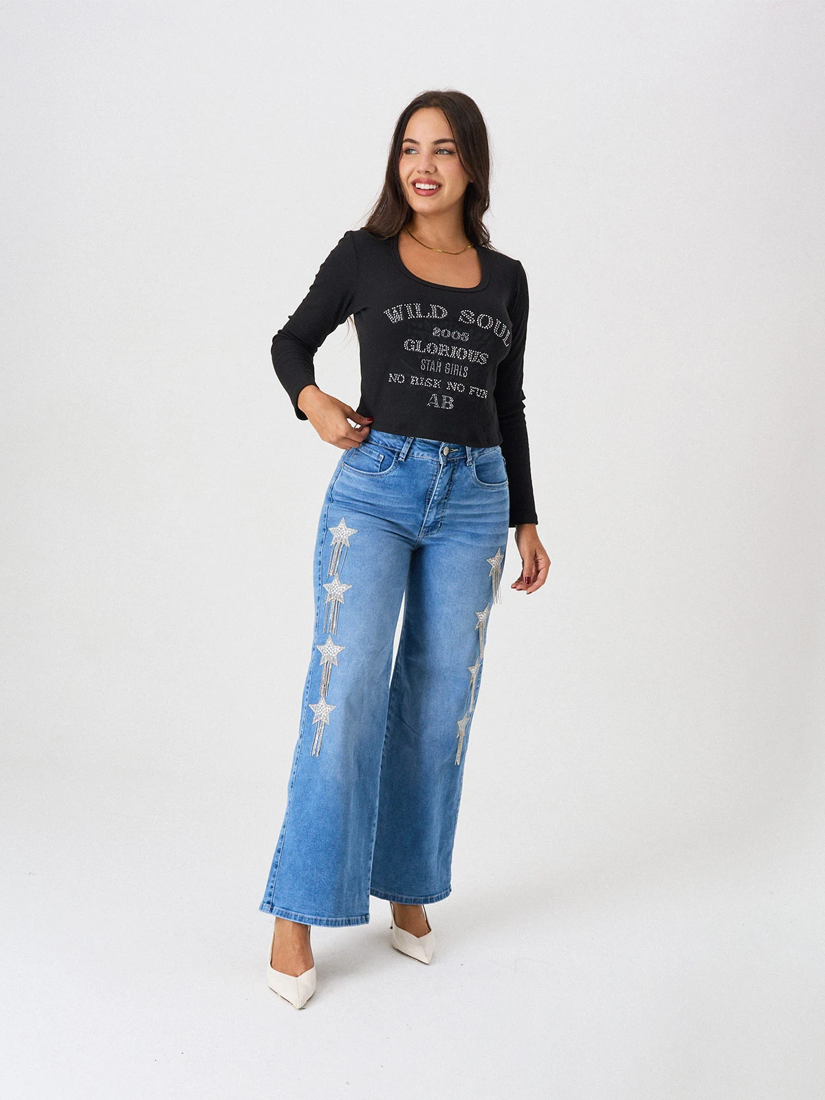 JEANS MUJER ALEJANDRA BAIGORRIA ROSALIA - 1