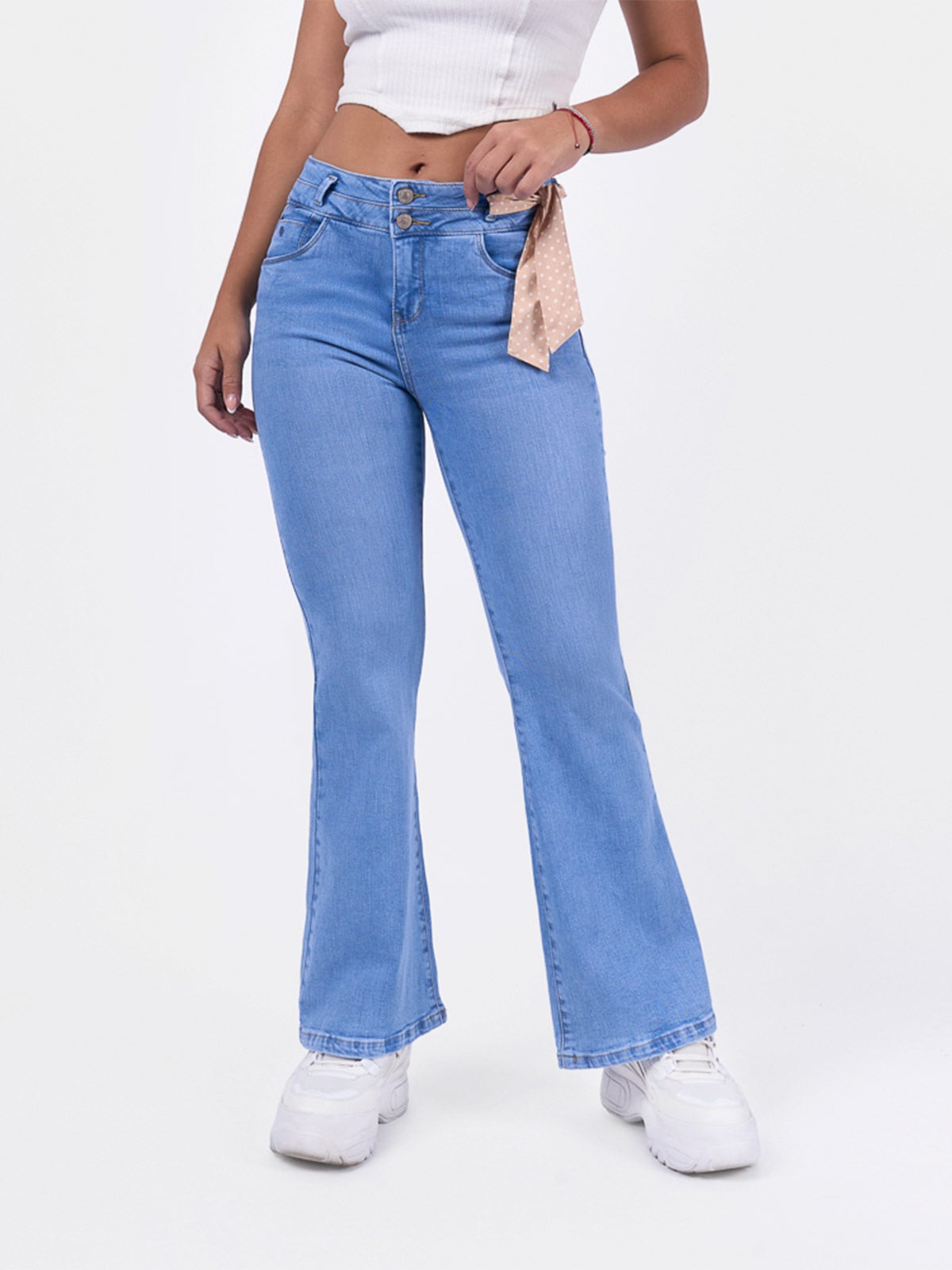 JEAN FLARE MUJER MACHINE FL-C-ENMA - 2