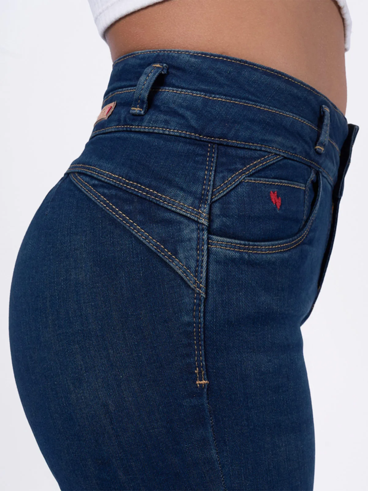 JEAN FLARE MUJER MACHINE FL-C-ENMA - 4