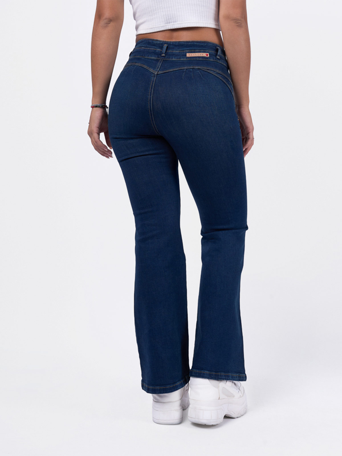 JEAN FLARE MUJER MACHINE FL-C-ENMA - 3