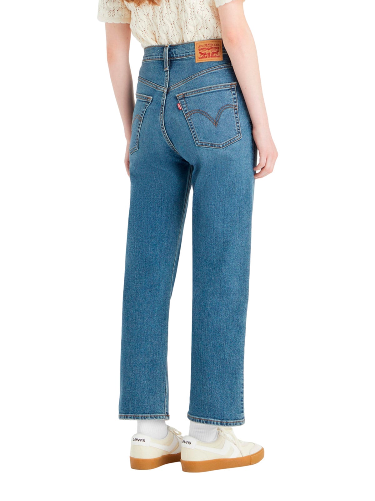 JEANS STRAIGHT MUJER LEVI’S RIBCAGE STRAIGHT ANKLE - 4
