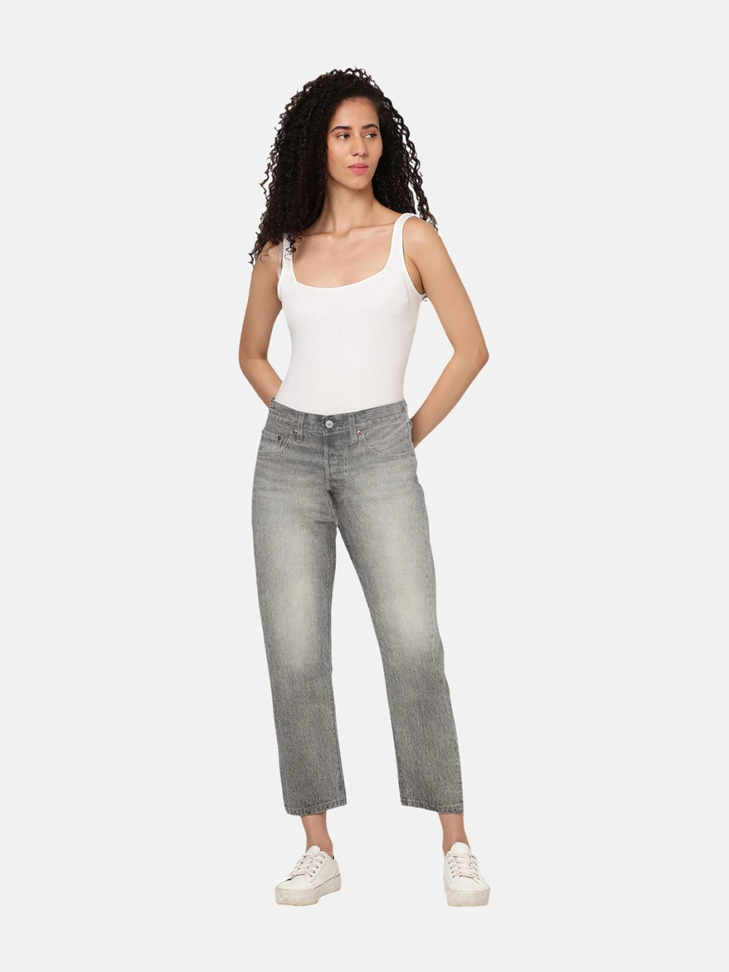 JEANS MUJER LEVI'S 501 CROP NEVER ALONE - 1