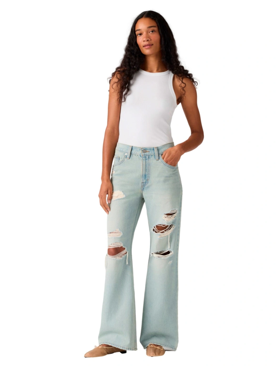 JEANS MUJER LEVI’S MIDDY LOOSE BOOT - 1
