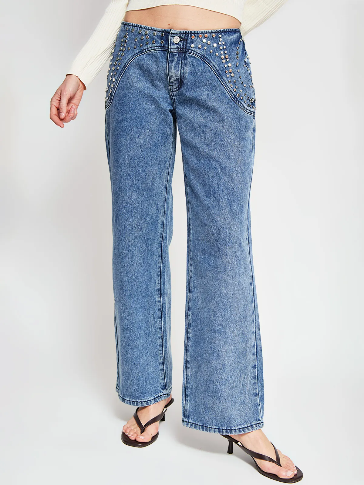 JEANS ALGODÓN REGULAR MUJER BARBADOS - 2