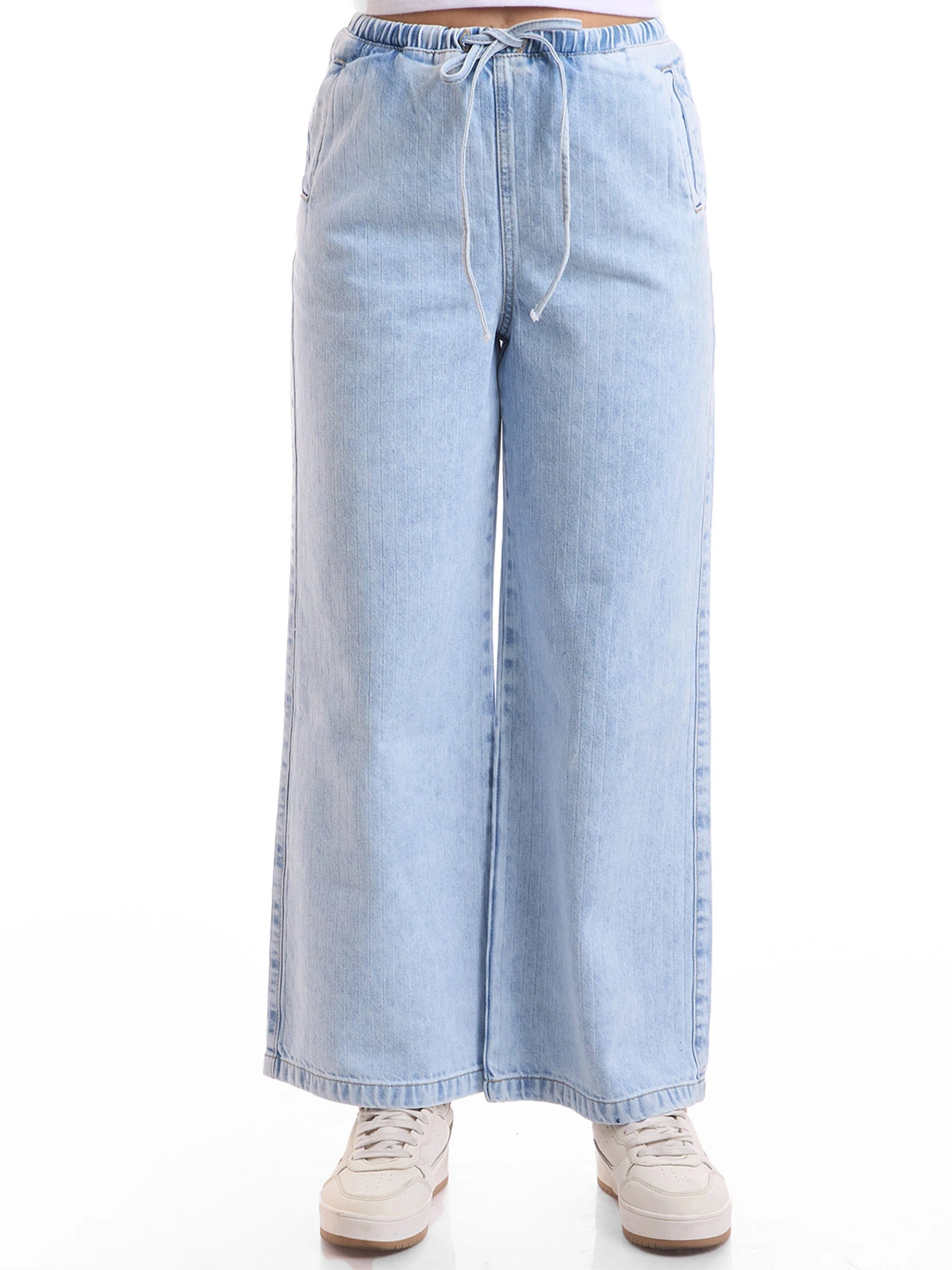 JEANS STRAIGHT MUJER METAL JEANS RAYAS CAROLA - 2