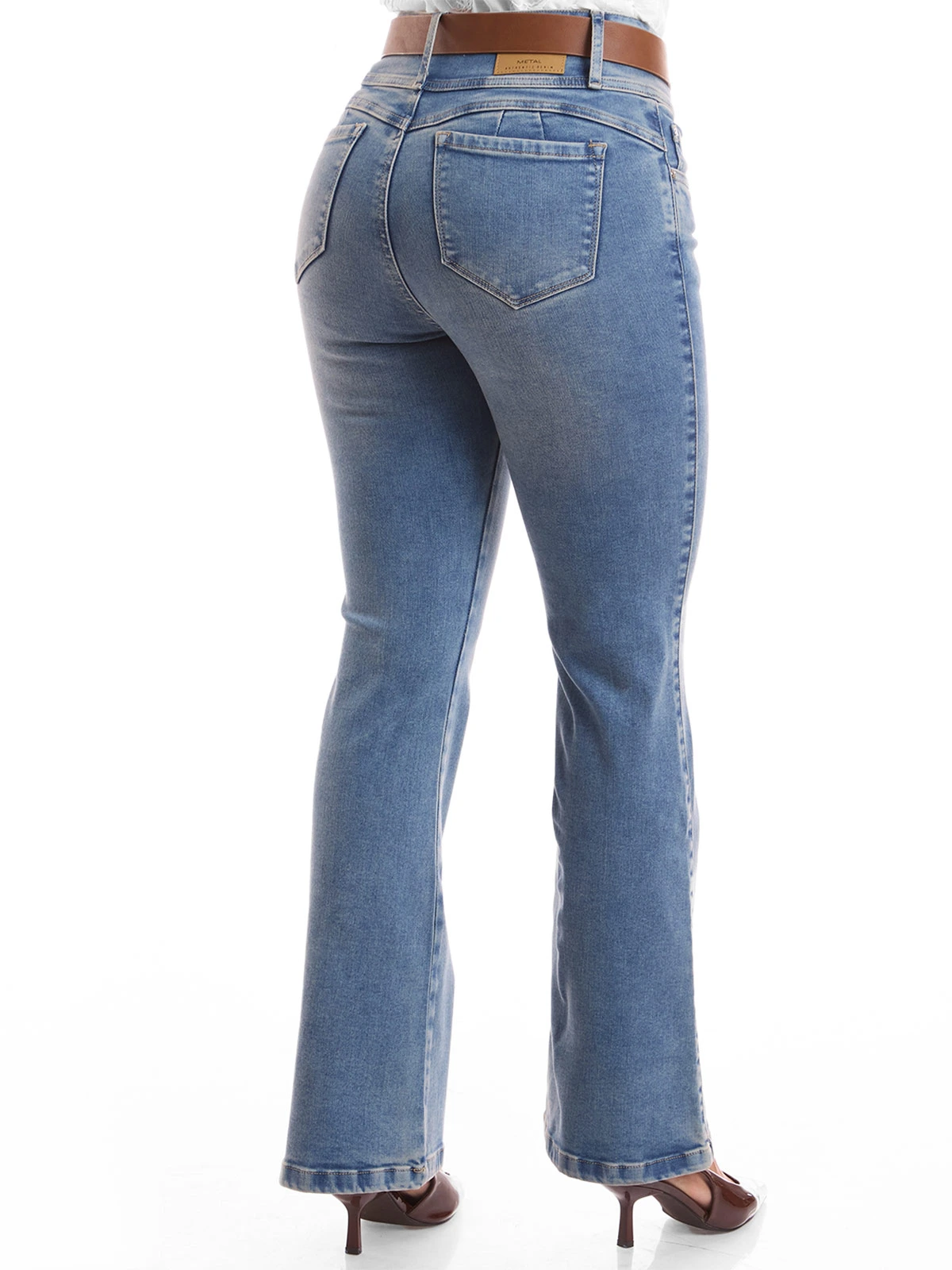 JEANS FLARE MUJER METAL JEANS BERLIN - 4