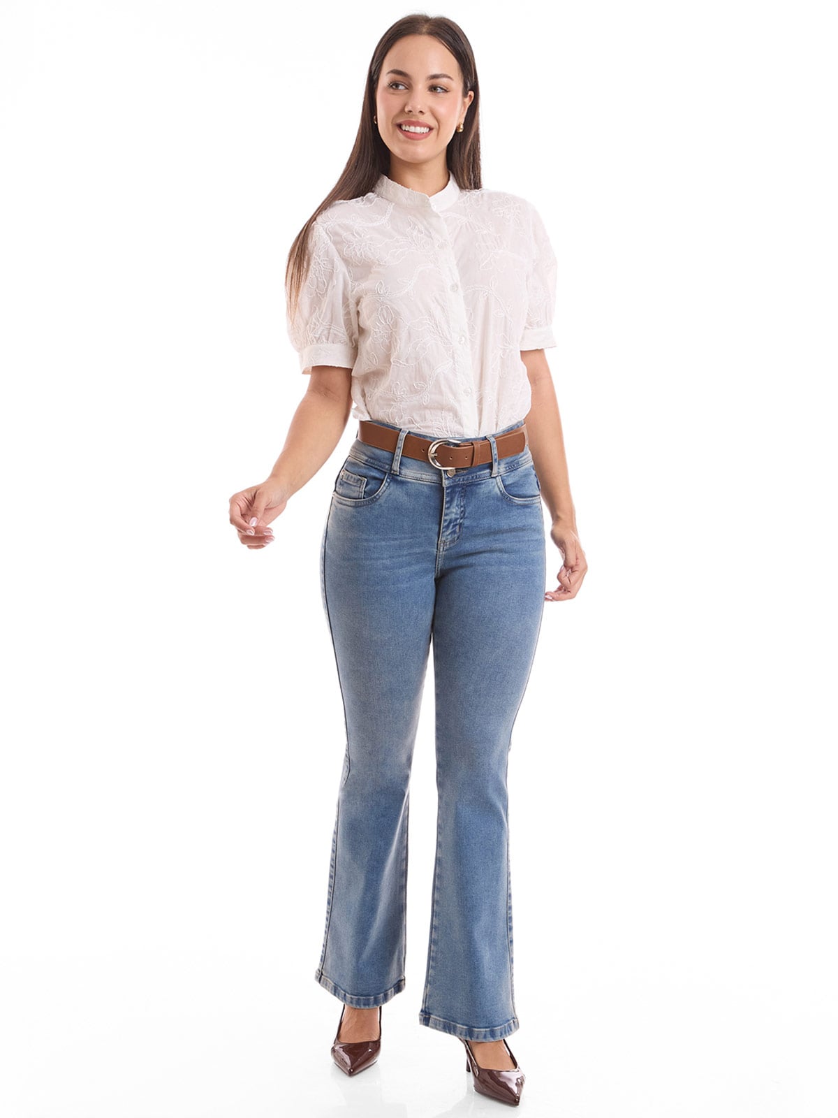 JEANS FLARE MUJER METAL JEANS BERLIN - 1