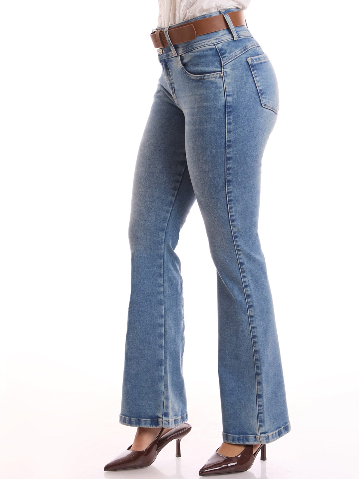 JEANS FLARE MUJER METAL JEANS BERLIN - 3