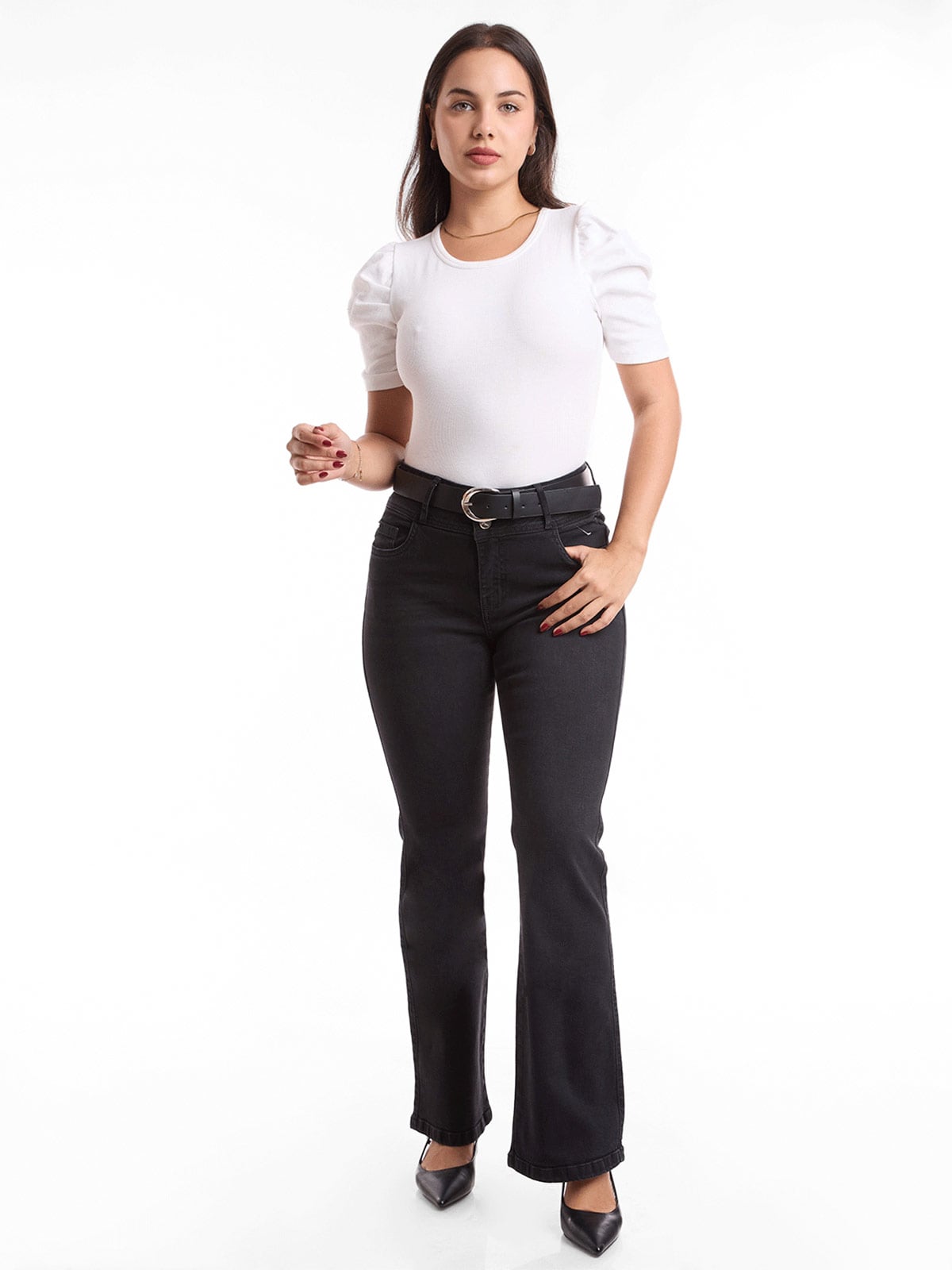 JEANS FLARE MUJER METAL JEANS BERLIN - 1