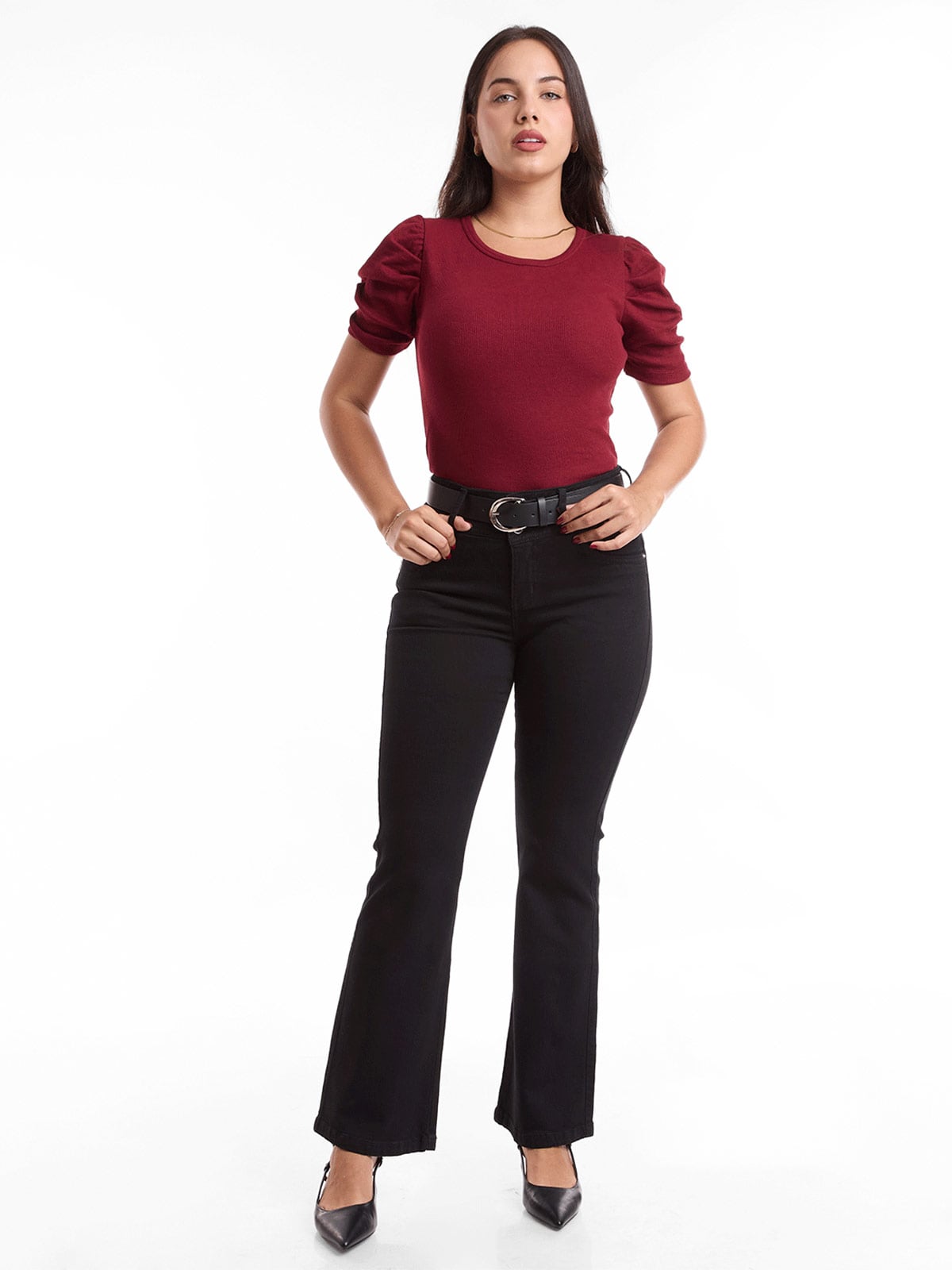 JEANS FLARE MUJER METAL JEANS BERLIN - 1
