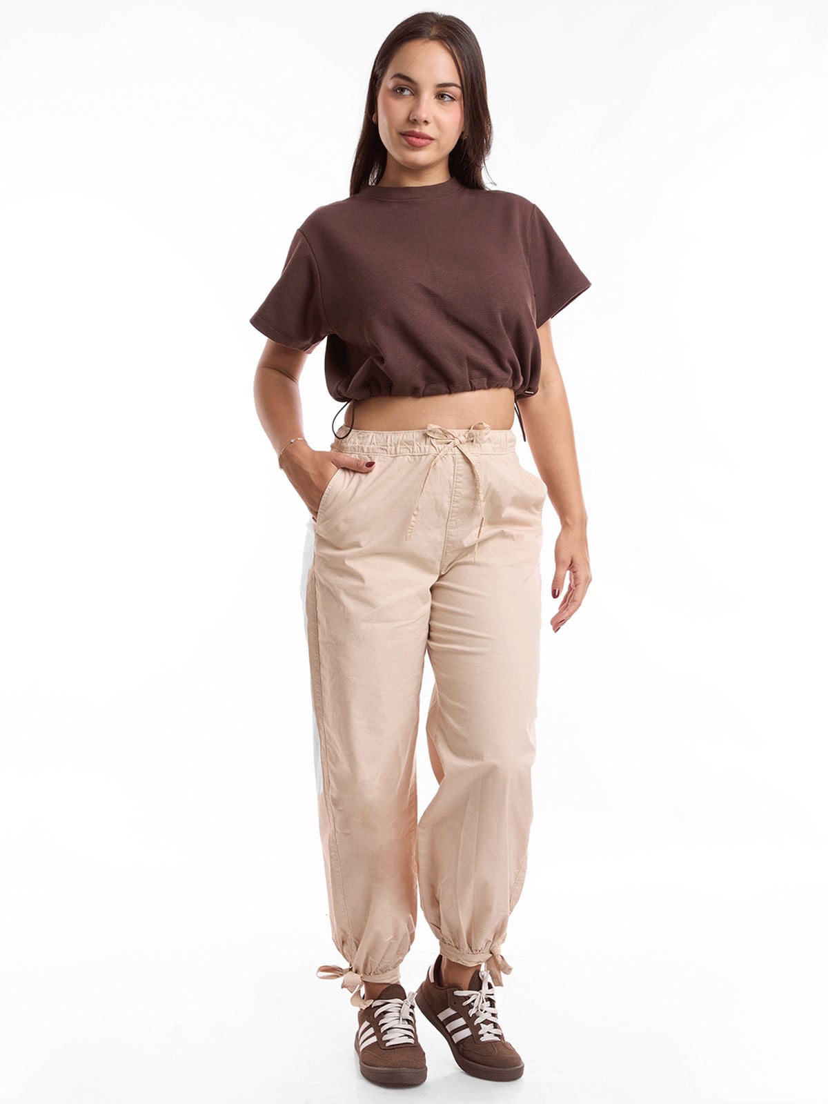 PANTALÓN BOMBACHO MUJER METAL JEANS OLIMPICA - 1