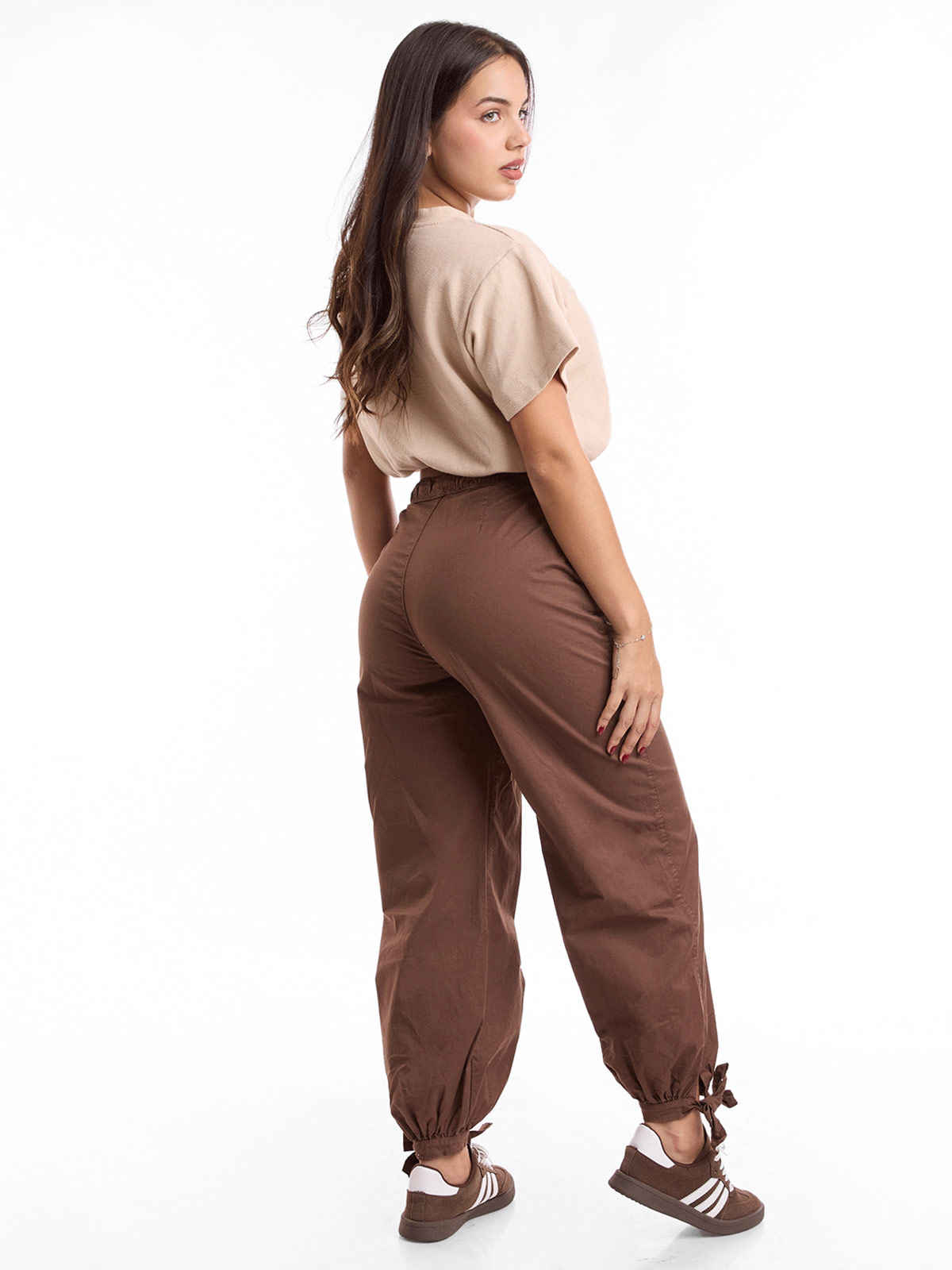 PANTALÓN BOMBACHO MUJER METAL JEANS OLIMPICA - 4