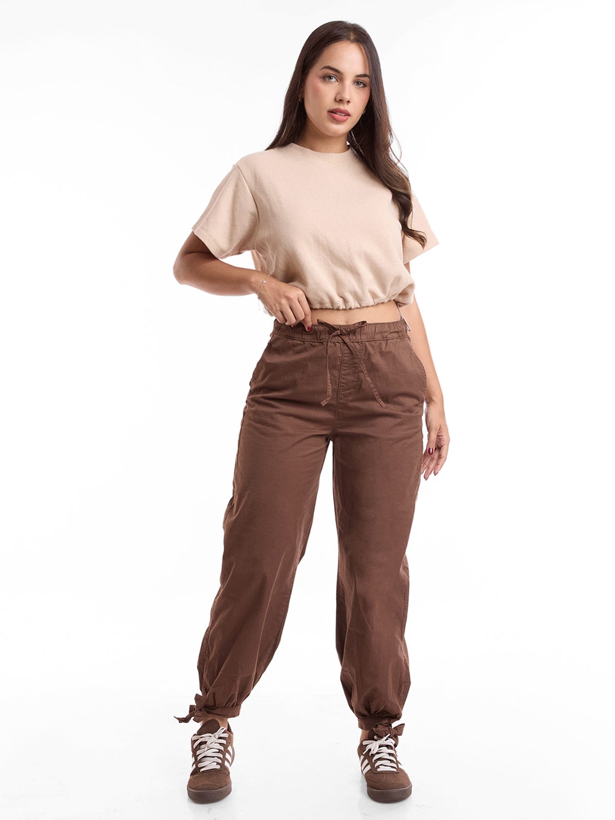 PANTALÓN BOMBACHO MUJER METAL JEANS OLIMPICA - 1