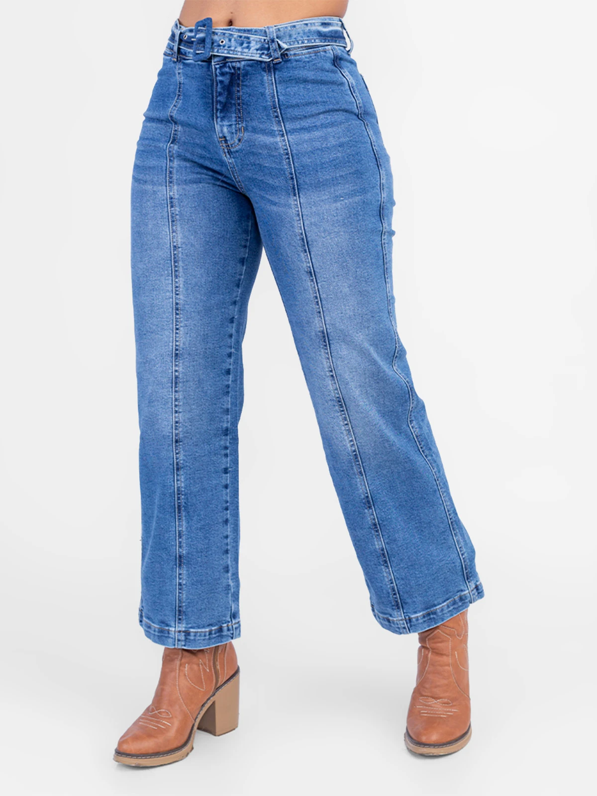 JEANS STRAIGHT MUJER SODA BLUES BALTIMORE - 2