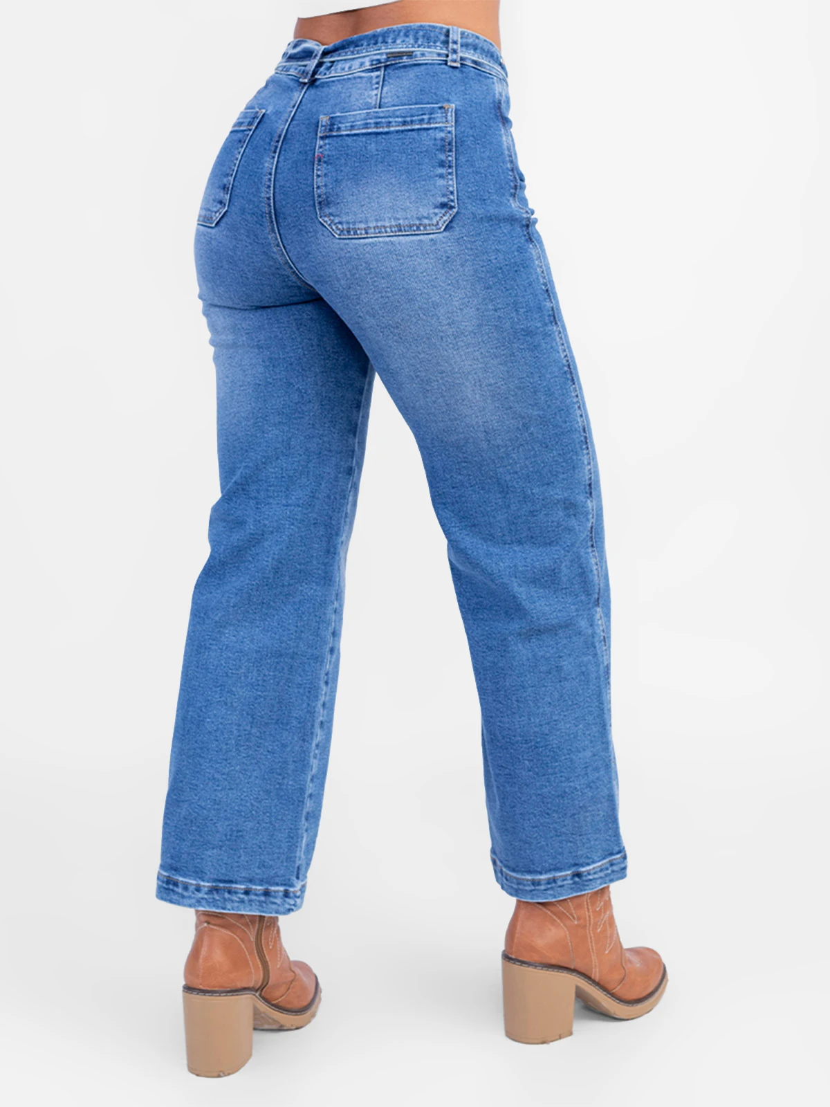 JEANS STRAIGHT MUJER SODA BLUES BALTIMORE - 3