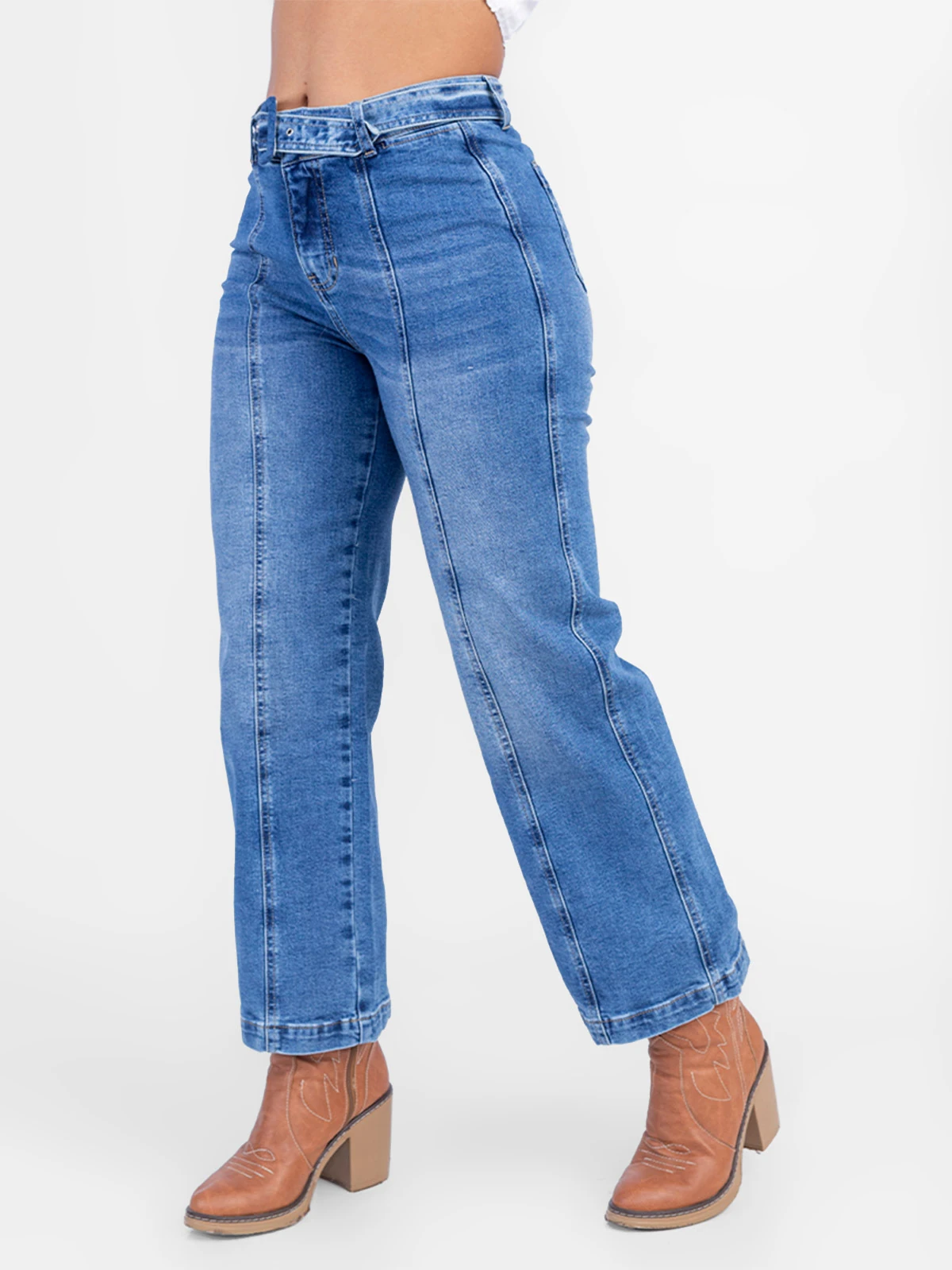 JEANS STRAIGHT MUJER SODA BLUES BALTIMORE - 4