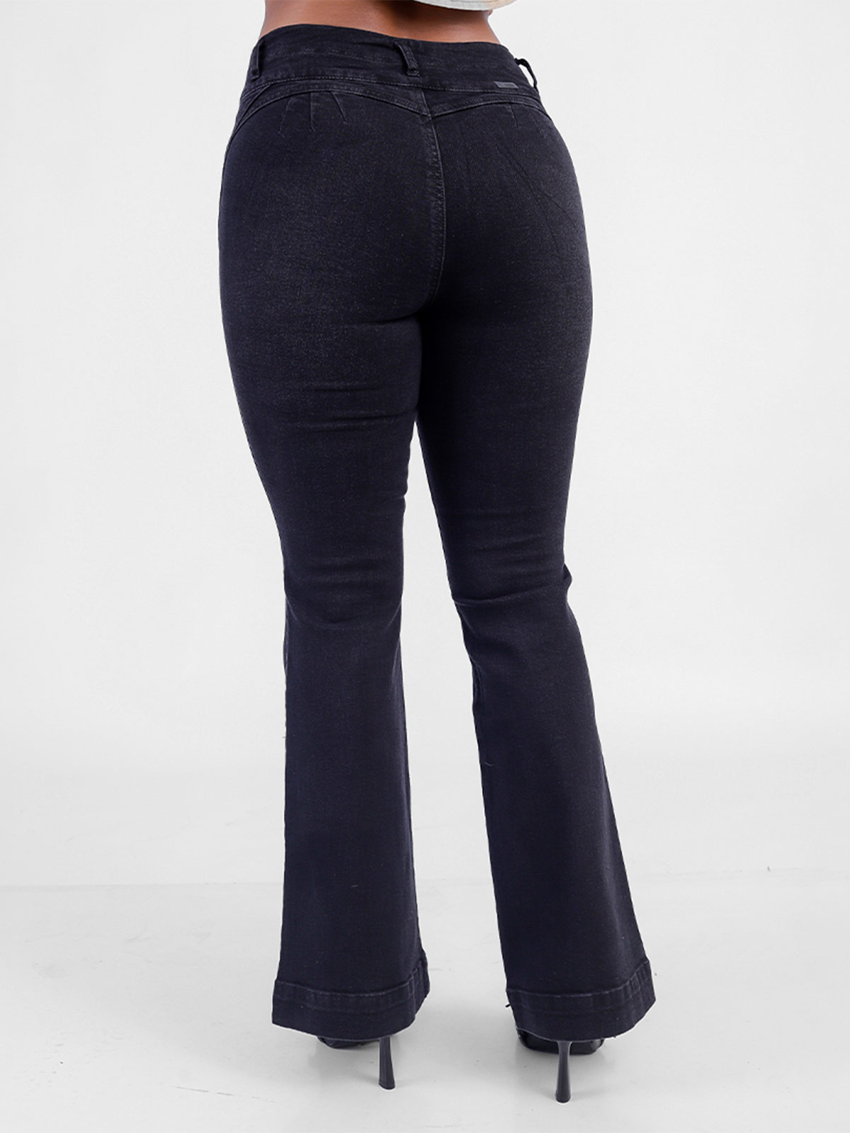 JEANS FLARE MUJER SODA BLUES BELMY - 4