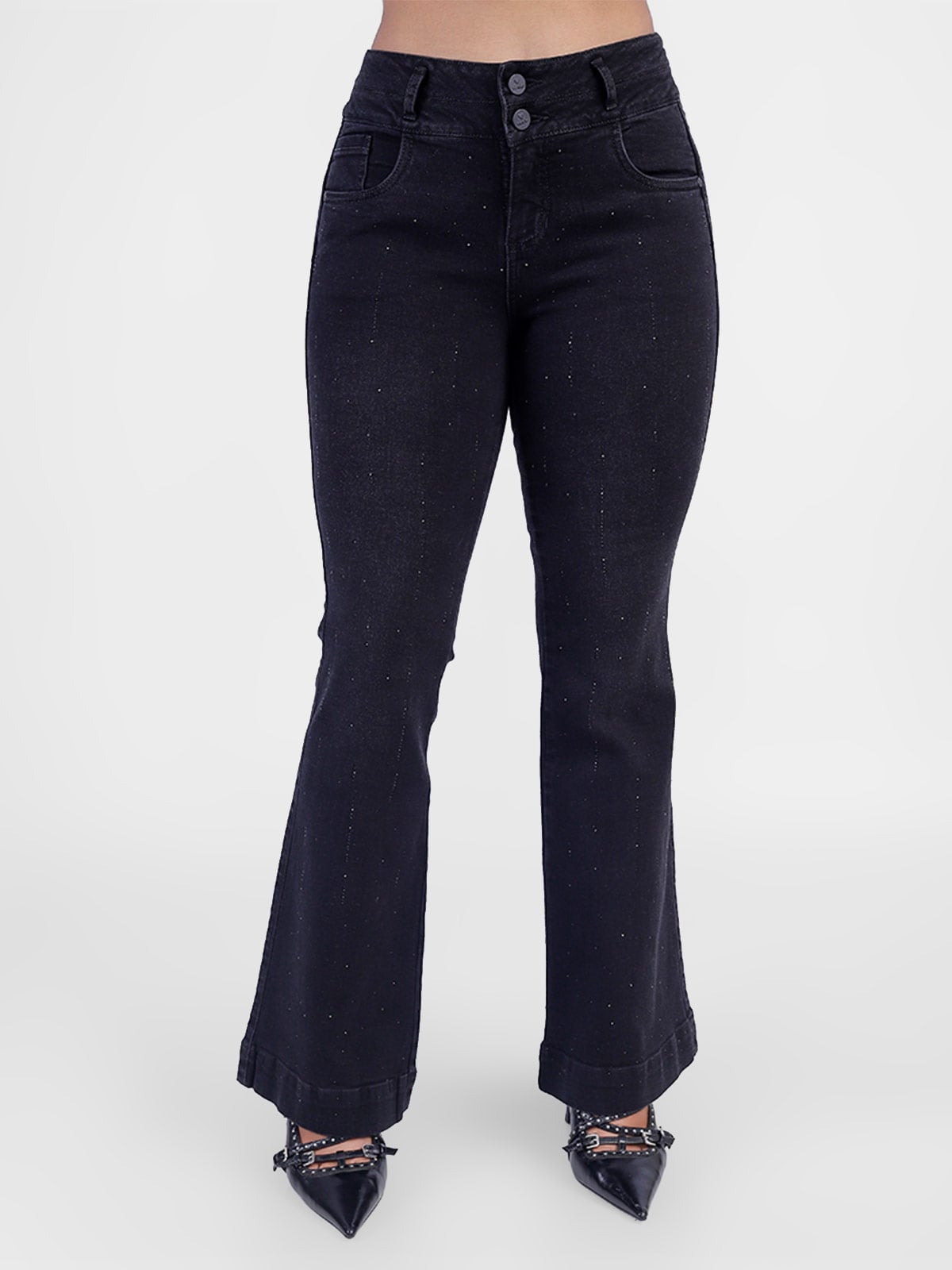 JEANS FLARE MUJER SODA BLUES BELMY - 3