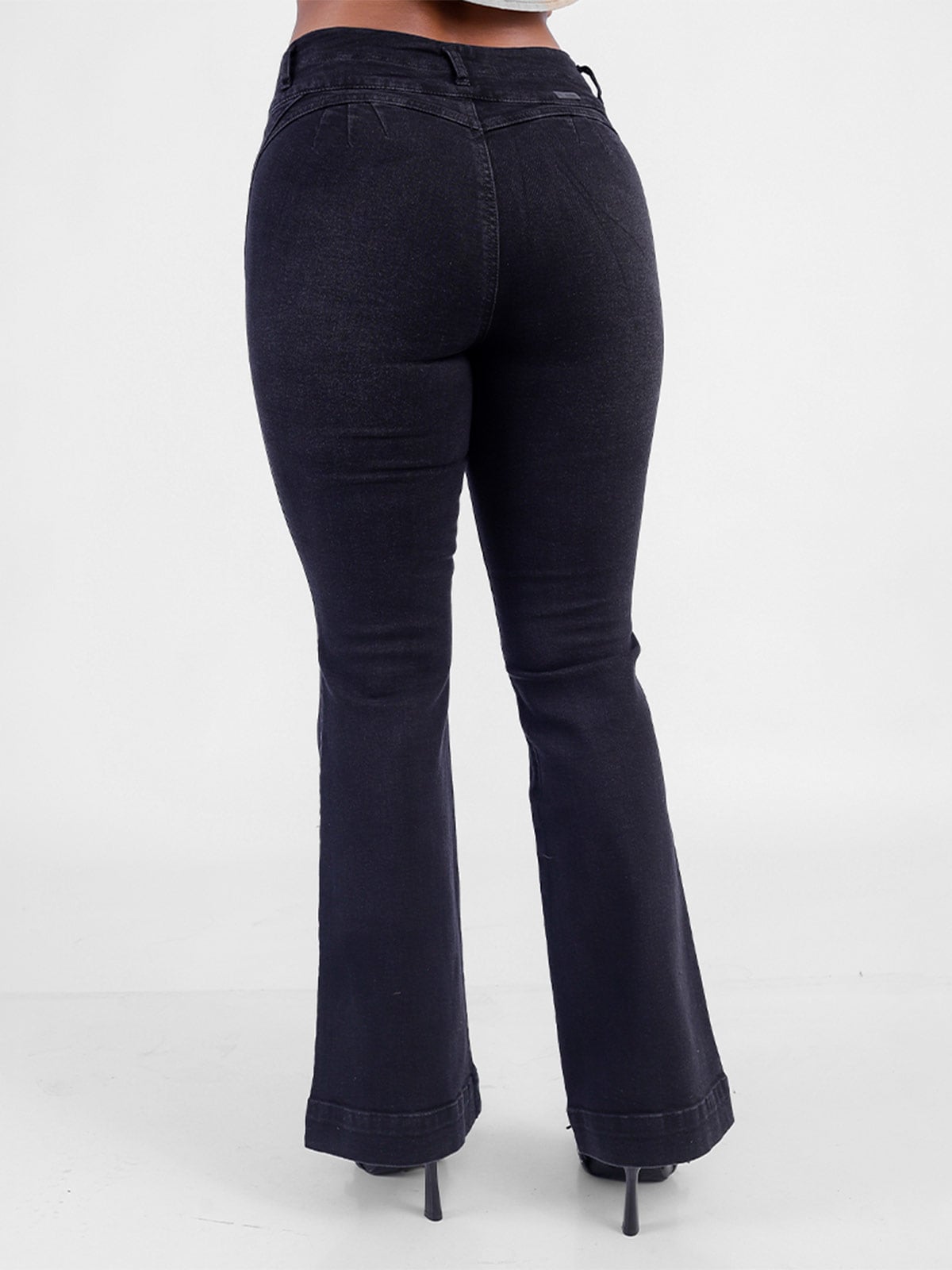 JEANS FLARE MUJER SODA BLUES BELMY - 4